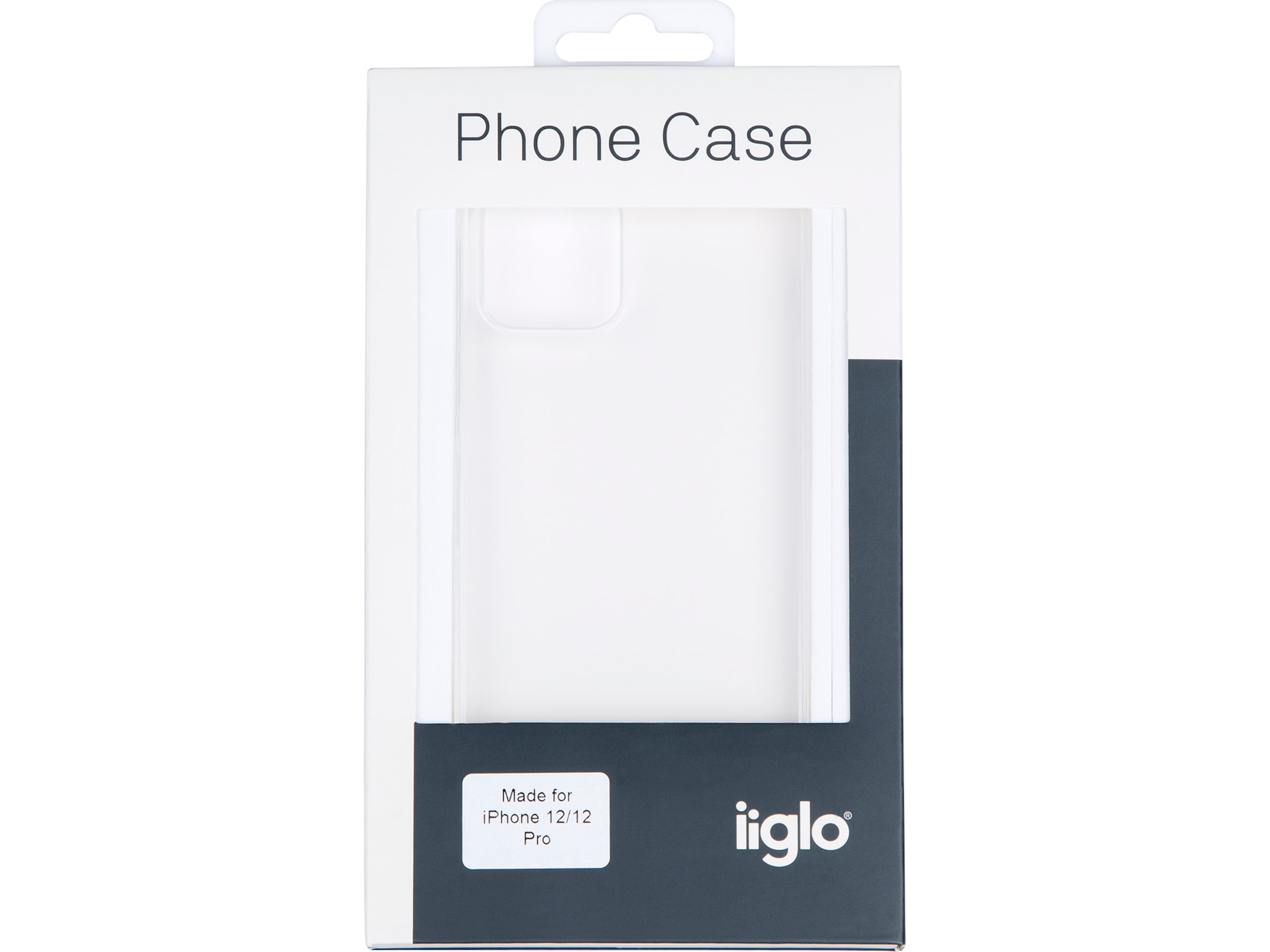 iiglo iPhone 12 / 12 Pro Silikonecover (transparent) Mobilcover