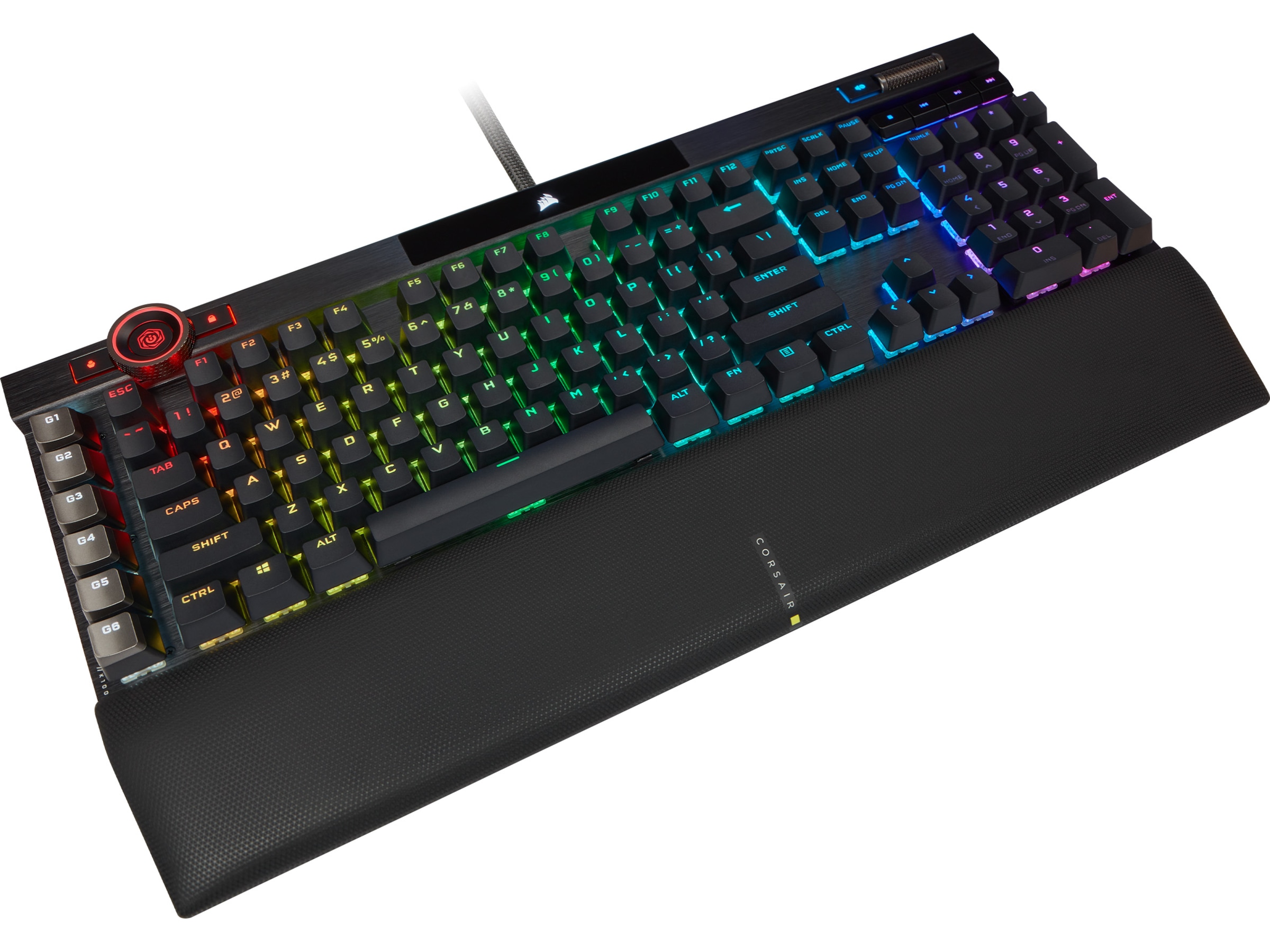Corsair K100 RGB Gaming Tastatur (sort) Gamingkeyboard