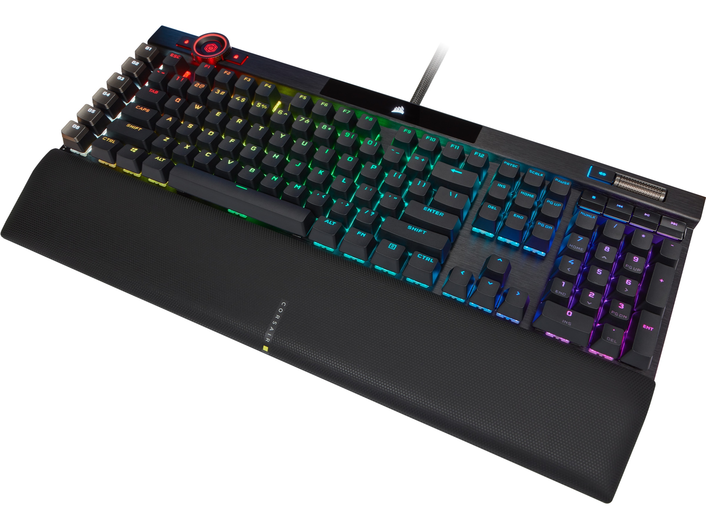 Corsair K100 RGB Gaming Tastatur (sort) Gamingkeyboard
