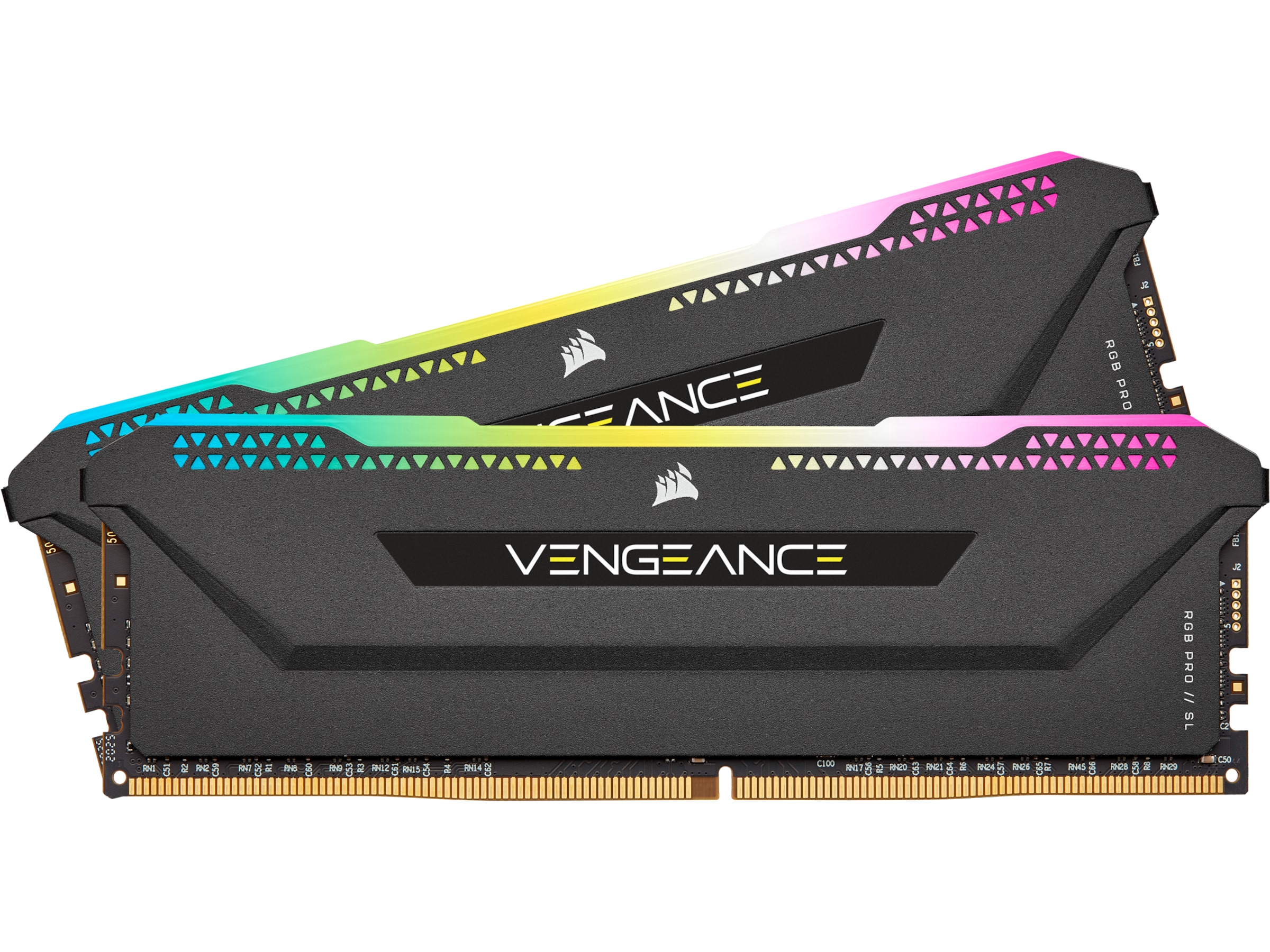Corsair Vengeance RGB PRO SL DDR4 3200Mhz 32GB (sort) Hukommelse (RAM)