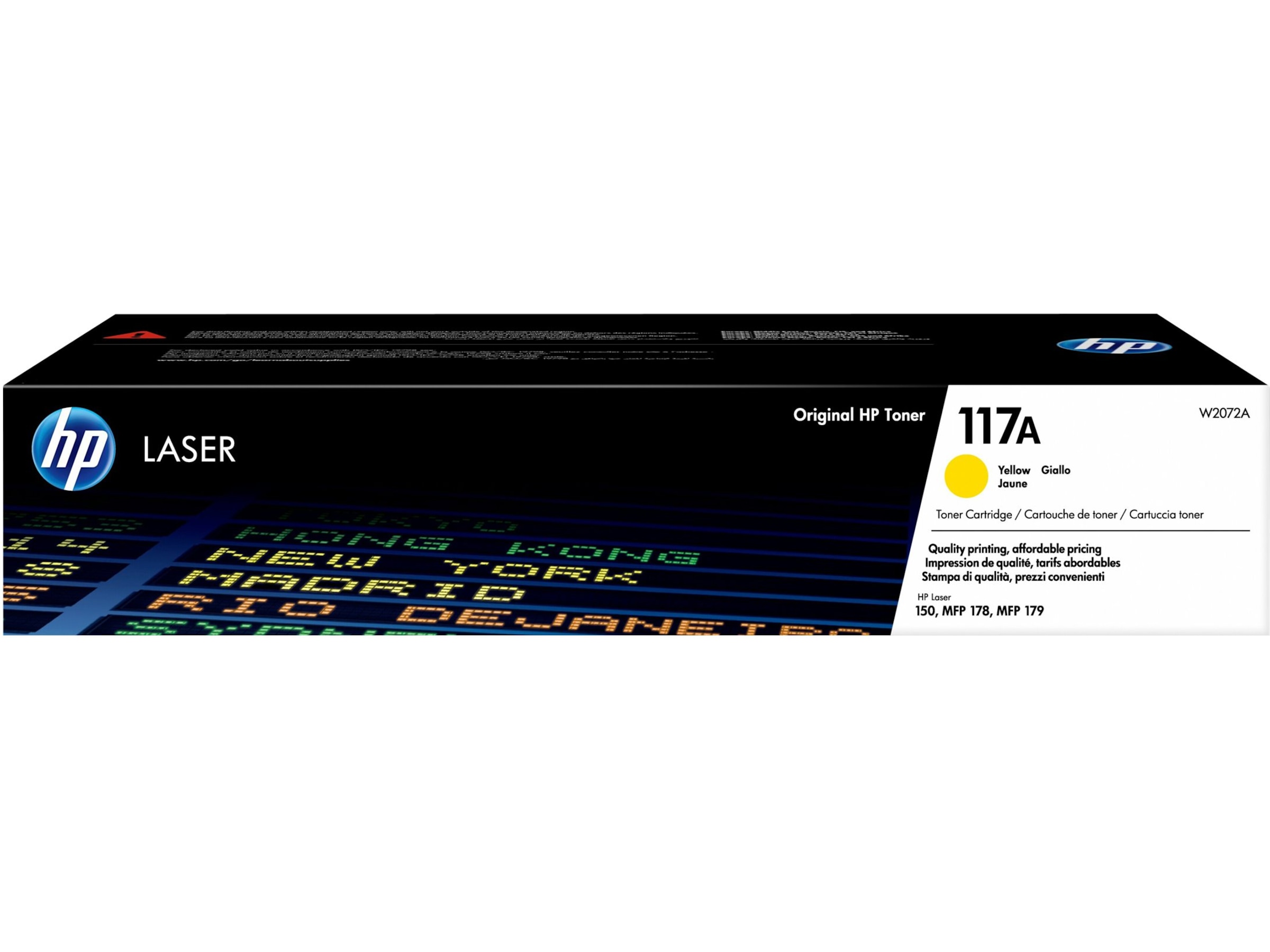 HP Toner 117A Gul Laser Toner