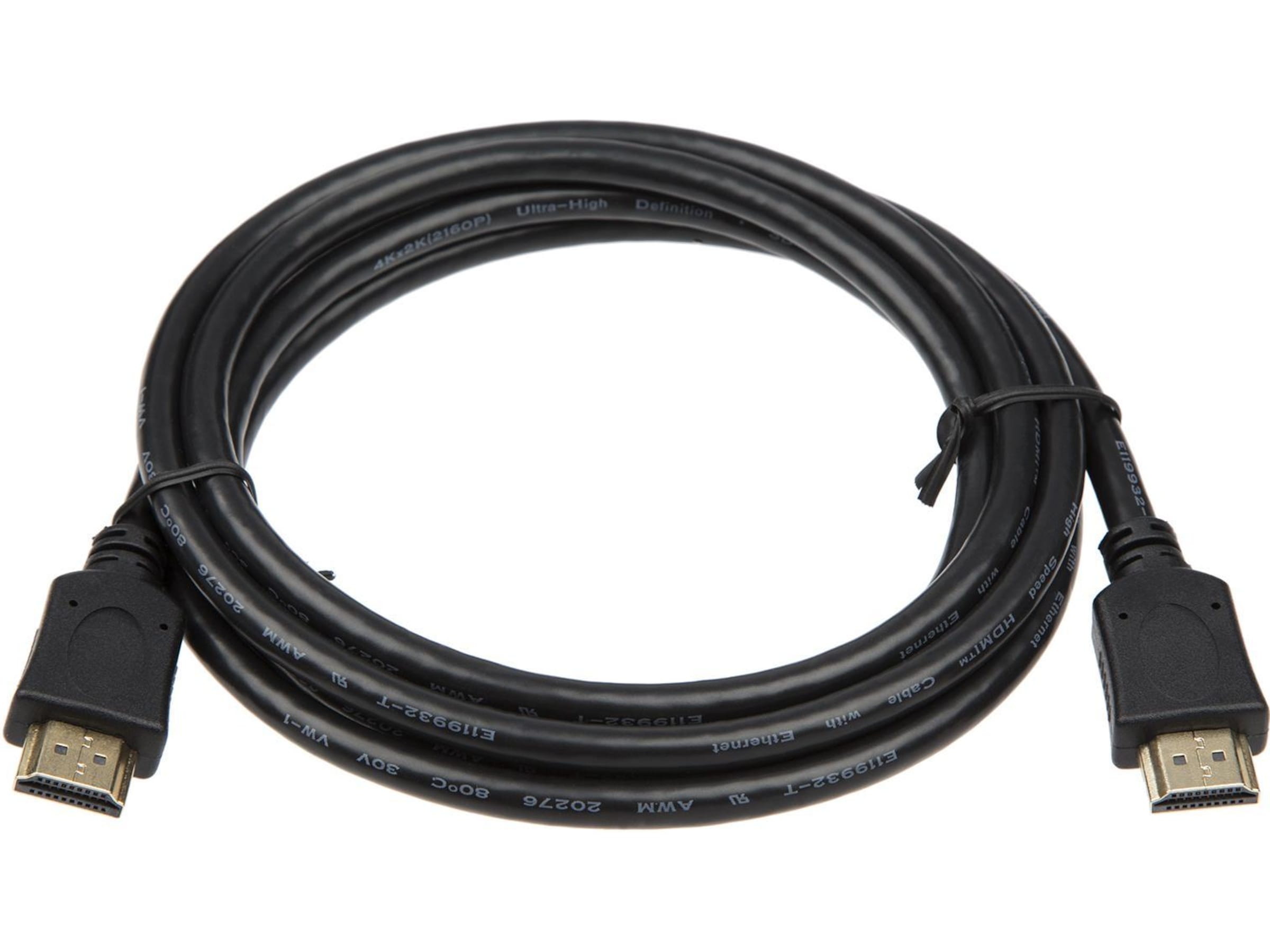 HDMI kabel 0,5m (sort) HDMI-kabler