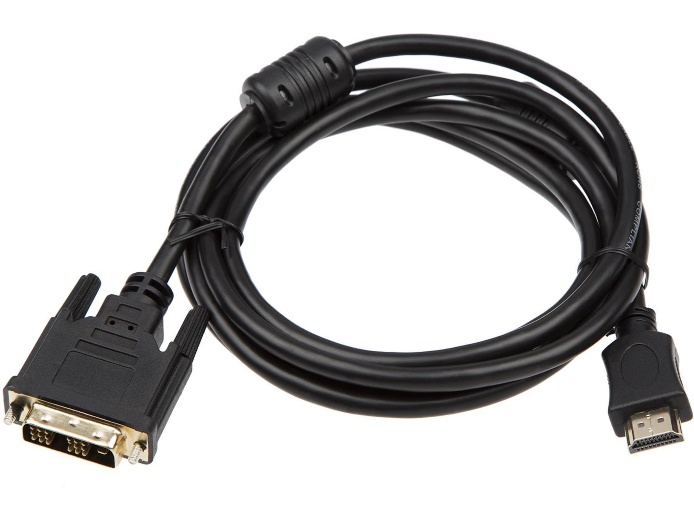 HDMI til DVI kabel 3m (sort) Monitor