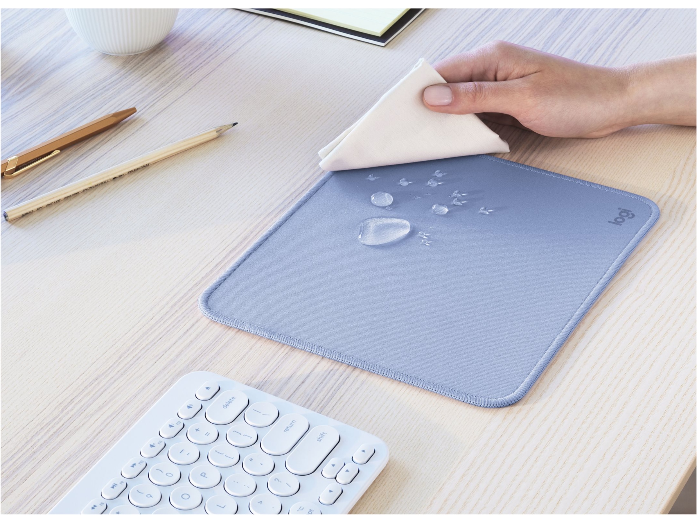 Logitech Studio Series Musemåtte (blue grey) Musemåtter