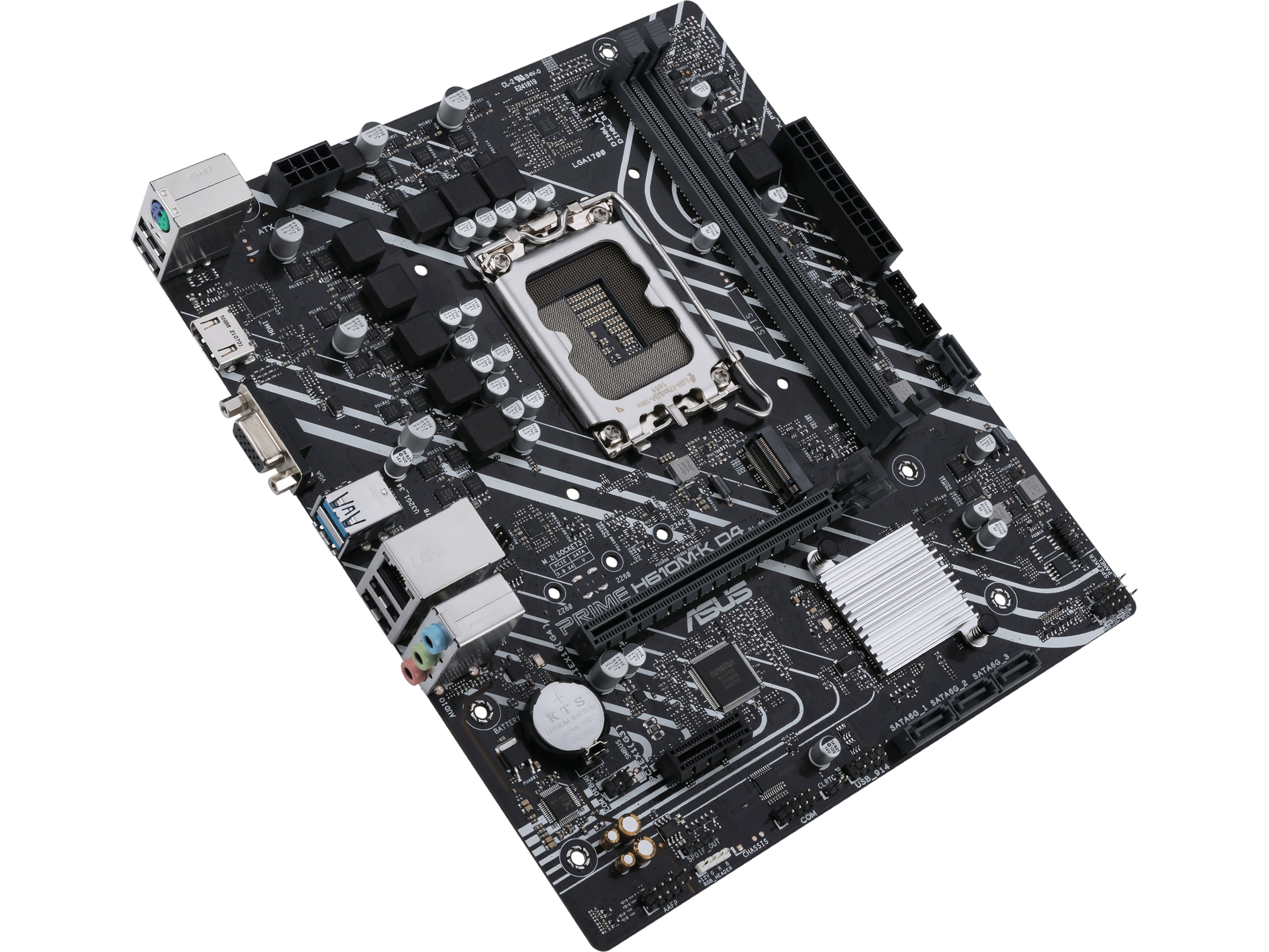 ASUS PRIME H610M-K D4 Bundkort Intel Socket