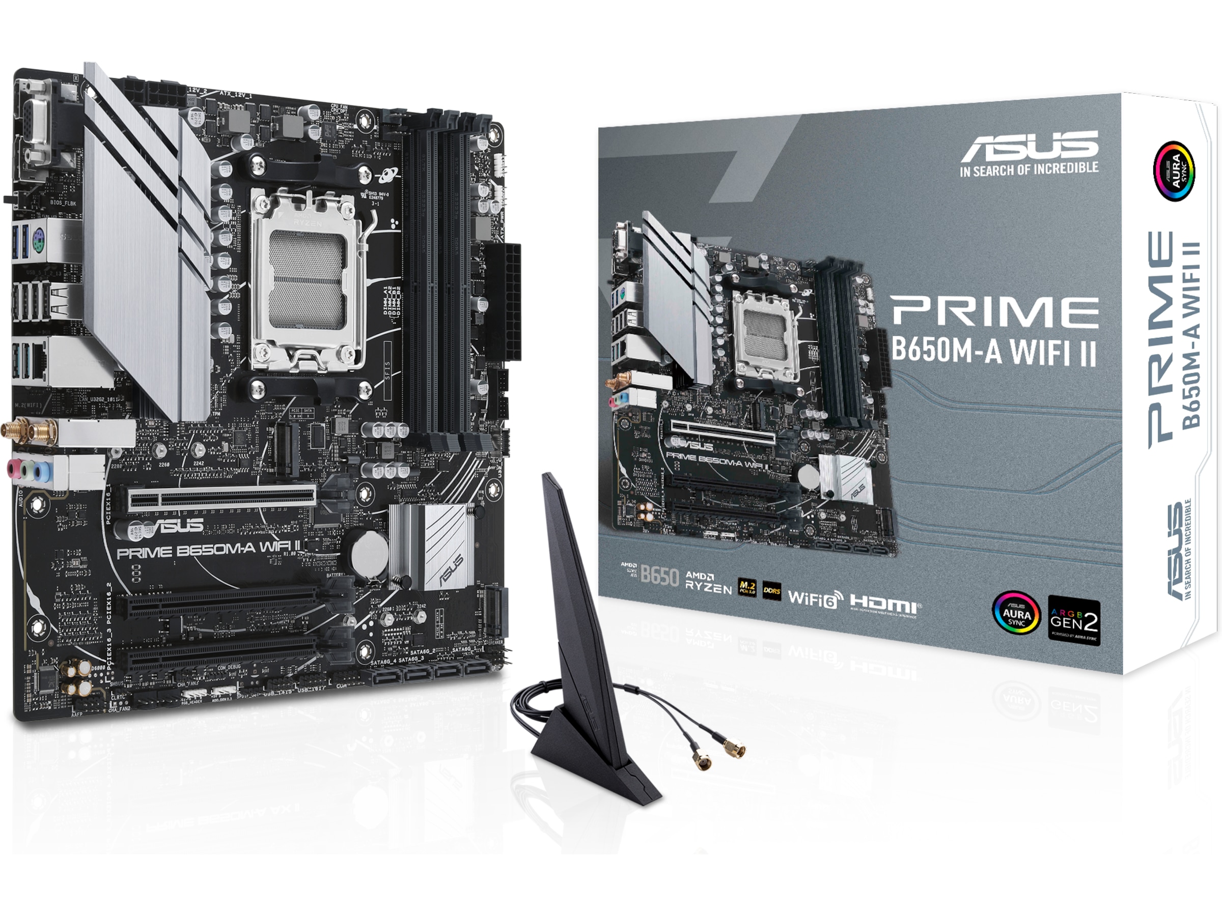 ASUS Prime B650M-A WIFI II Bundkort AMD Socket