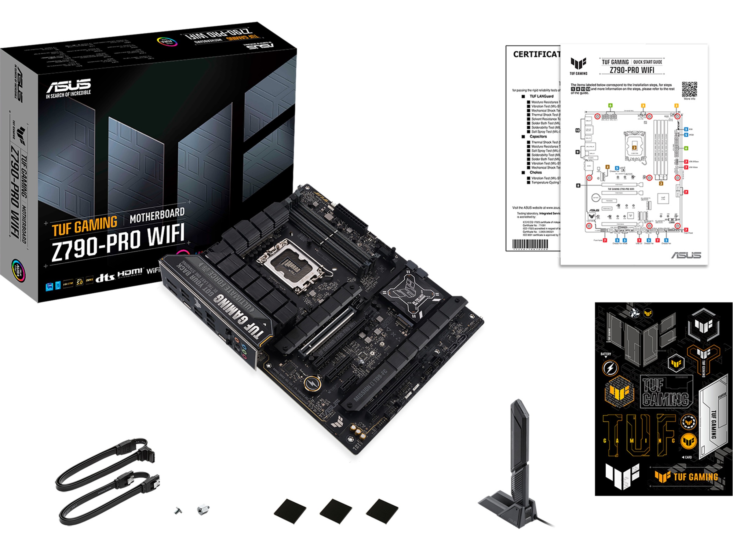 Asus TUF Gaming Z790-PRO WIFI Bundkort Intel Socket