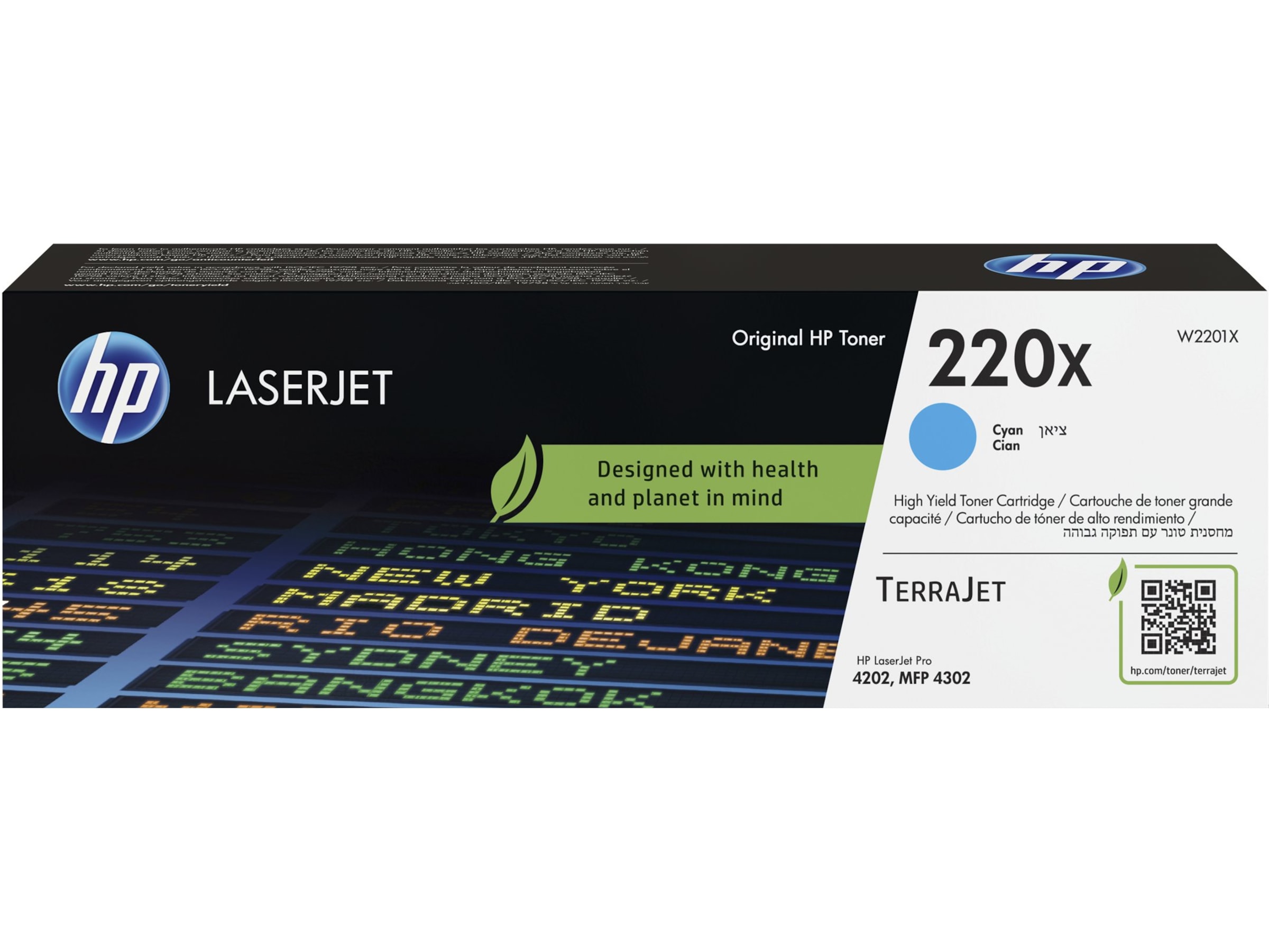 HP Toner 220X Cyan Laser Toner