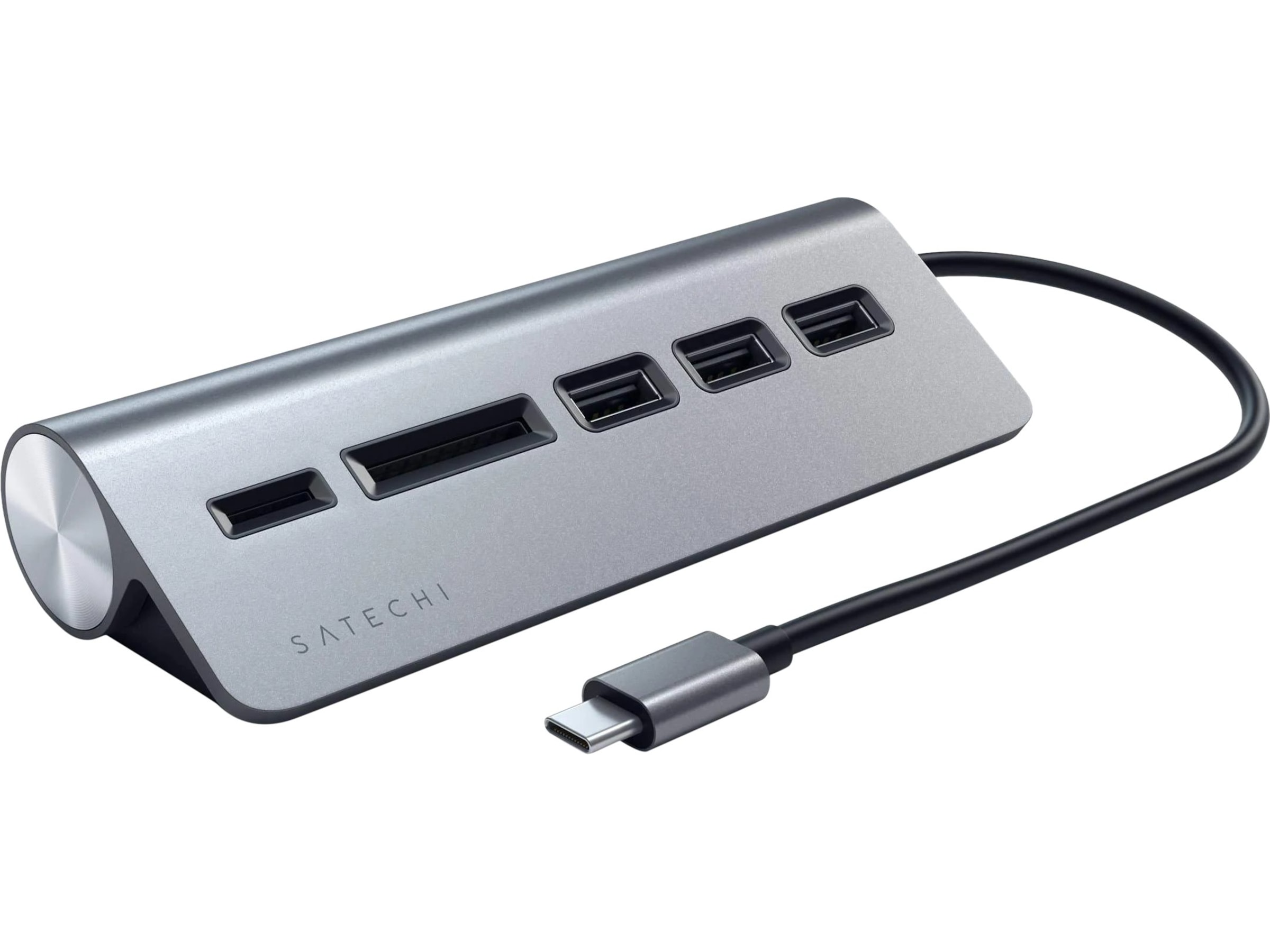 Satechi USB-C Combo Hub (space grey) Dockingstation og USB-hub