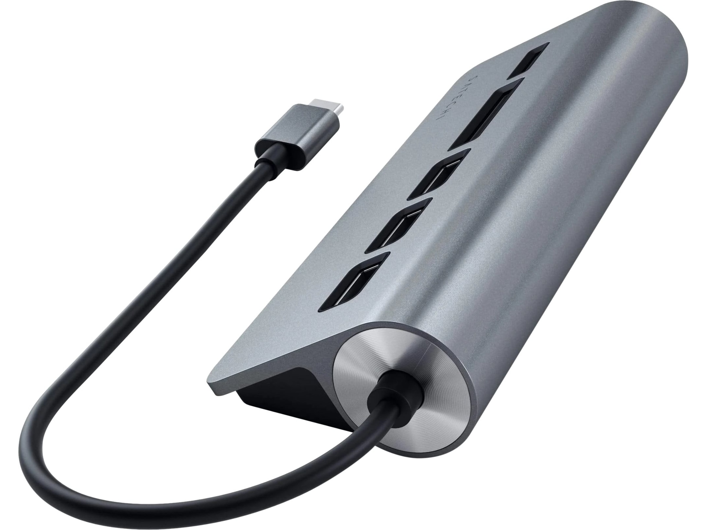 Satechi USB-C Combo Hub (space grey) Dockingstation og USB-hub