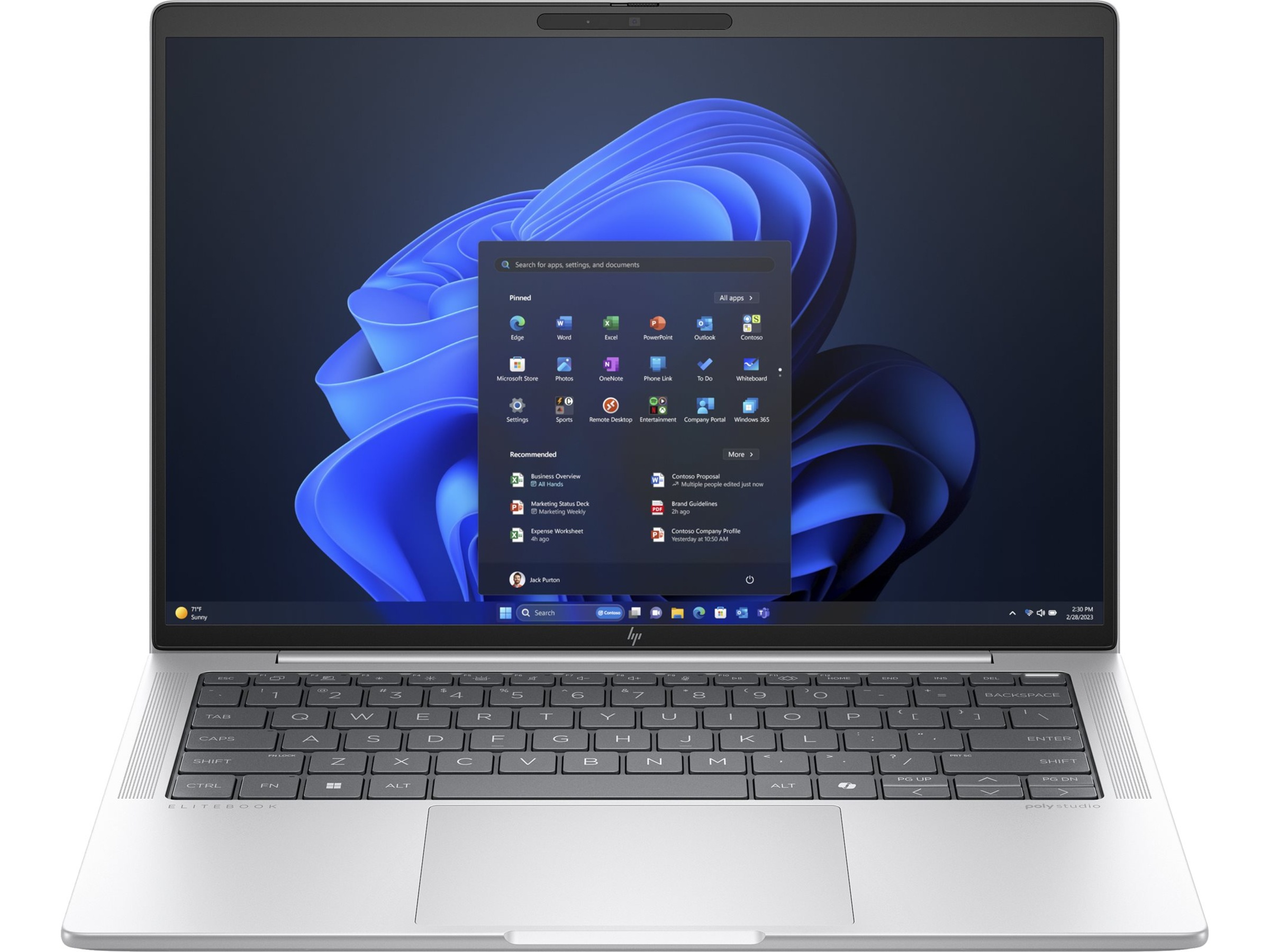 HP EliteBook 1040 G11 14" WUXGA Touch PC - Bærbar / laptop