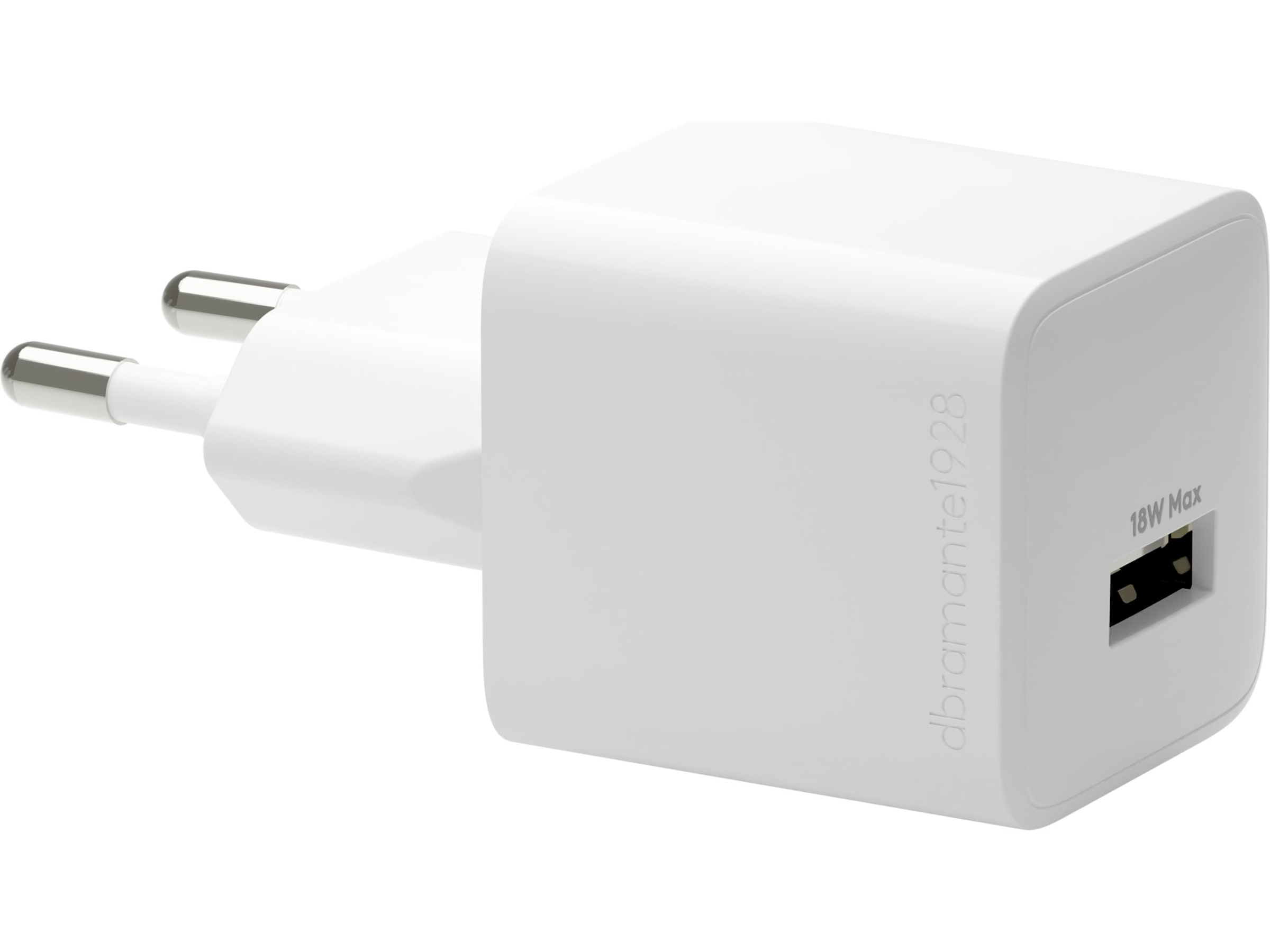 dbramante1928 USB-A 18W, Vægoplader (hvid) Mobilopladere