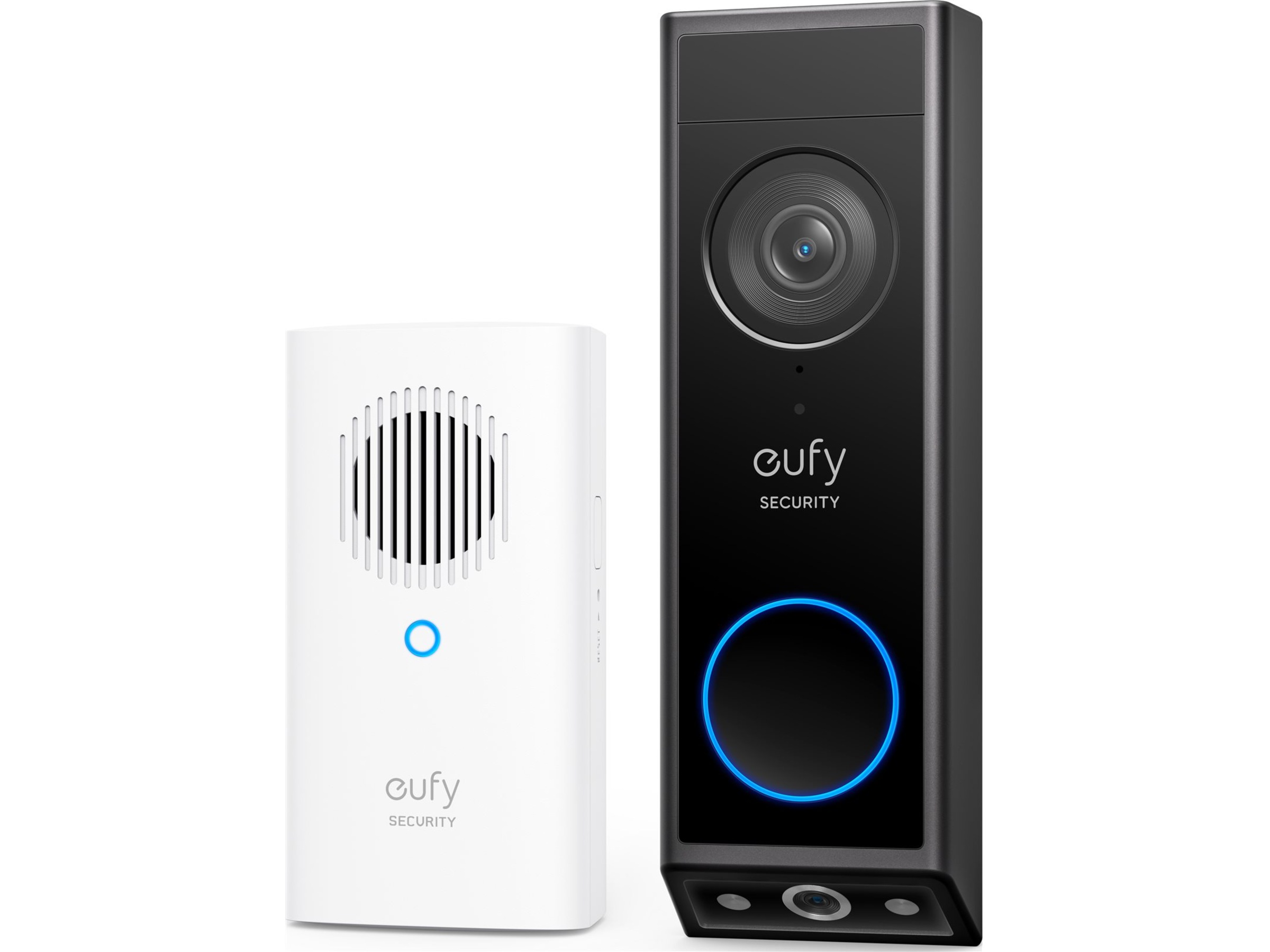 Eufy E340 Videodørklokke med Edge HomeBase Mini Dørklokker