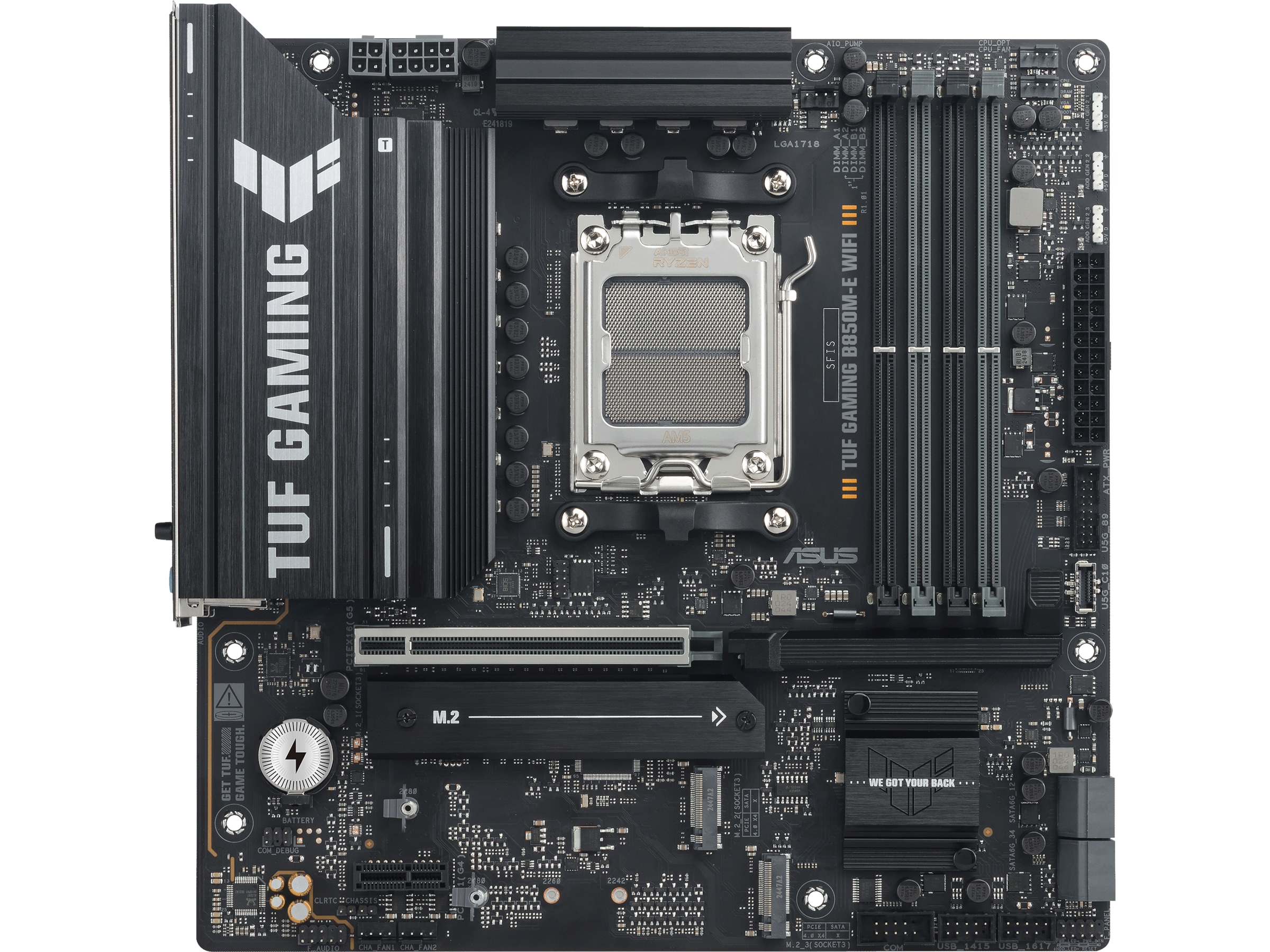 Asus TUF Gaming B850M-E WIFI Bundkort AMD Socket