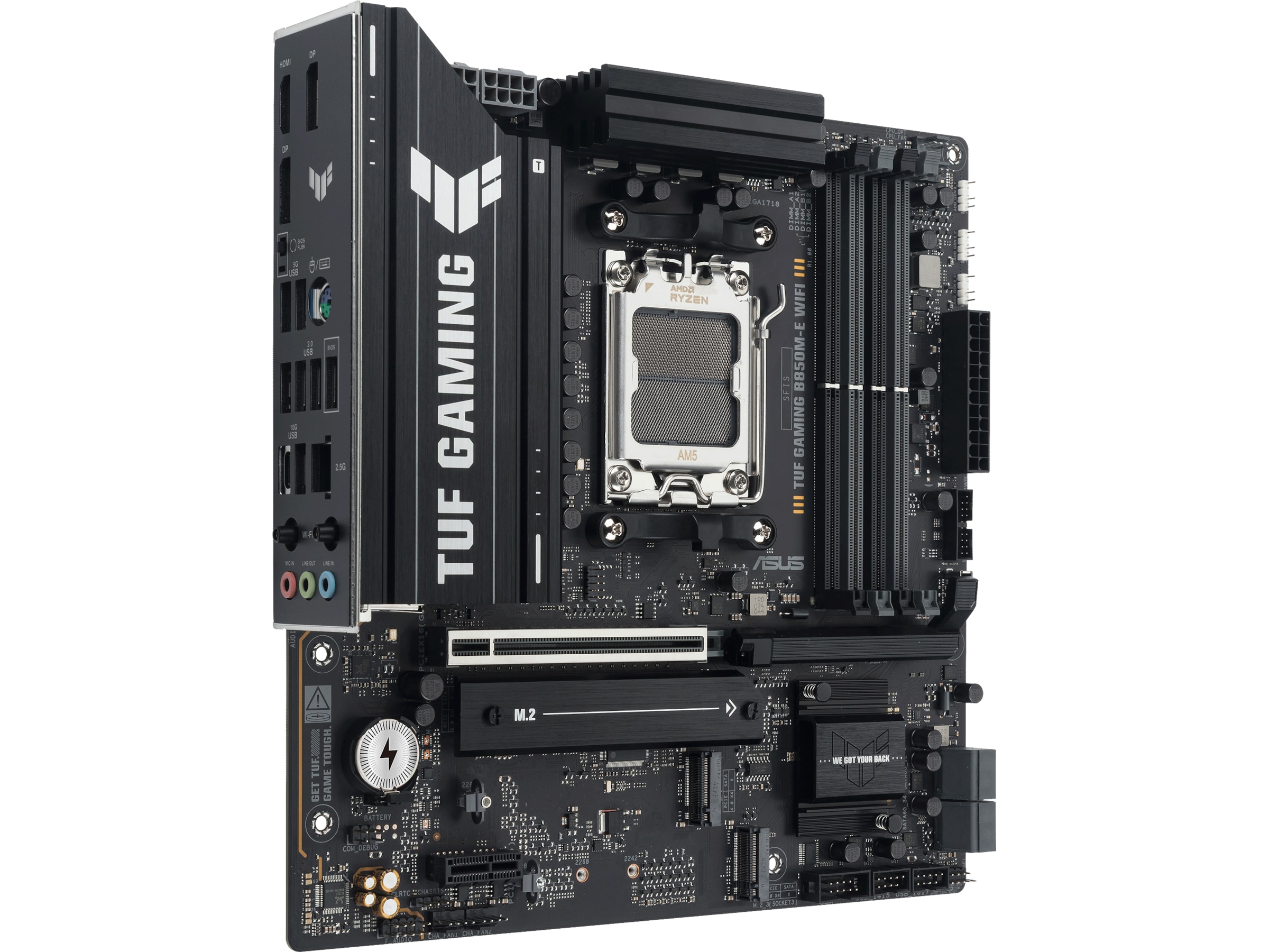 Asus TUF Gaming B850M-E WIFI Bundkort AMD Socket