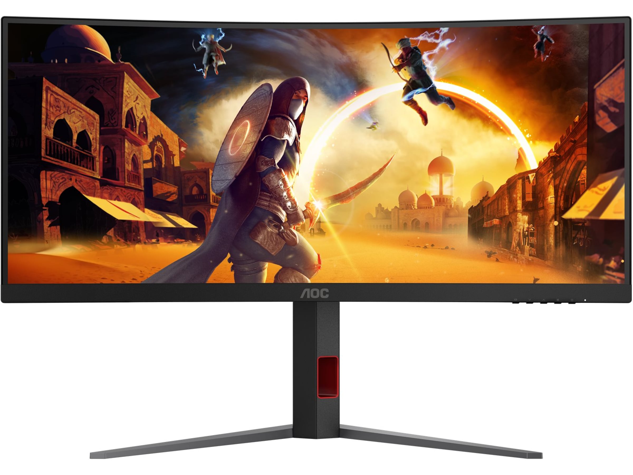 AOC 34" curved gamingskærm CU34G4Z Gamingskærme