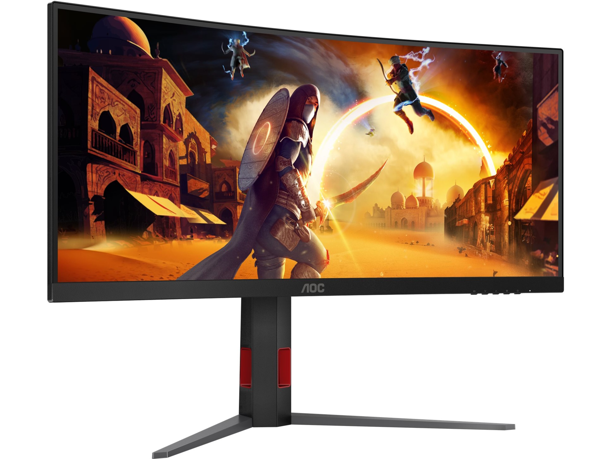 AOC 34" curved gamingskærm CU34G4Z Gamingskærme