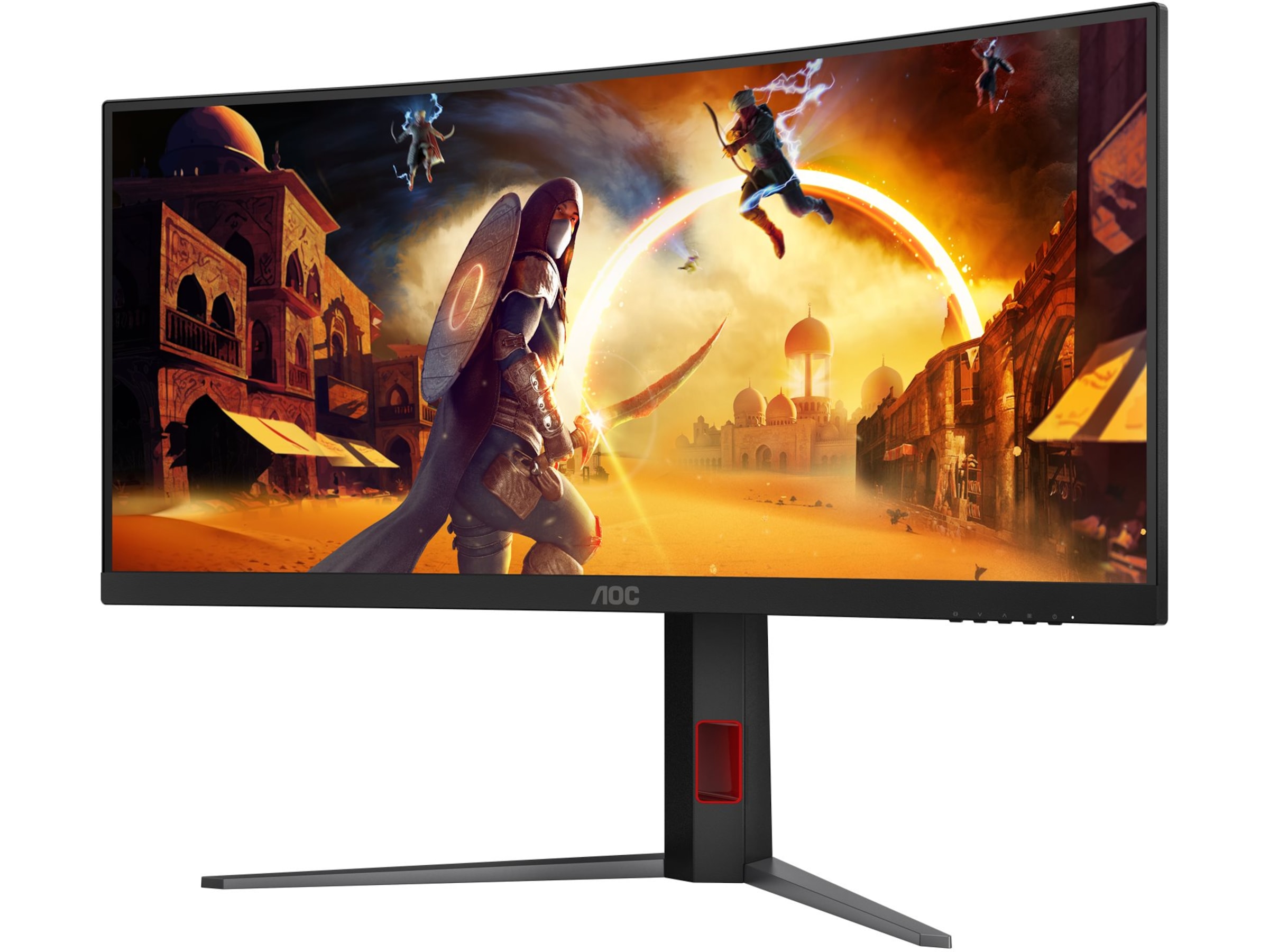 AOC 34" curved gamingskærm CU34G4Z Gamingskærme