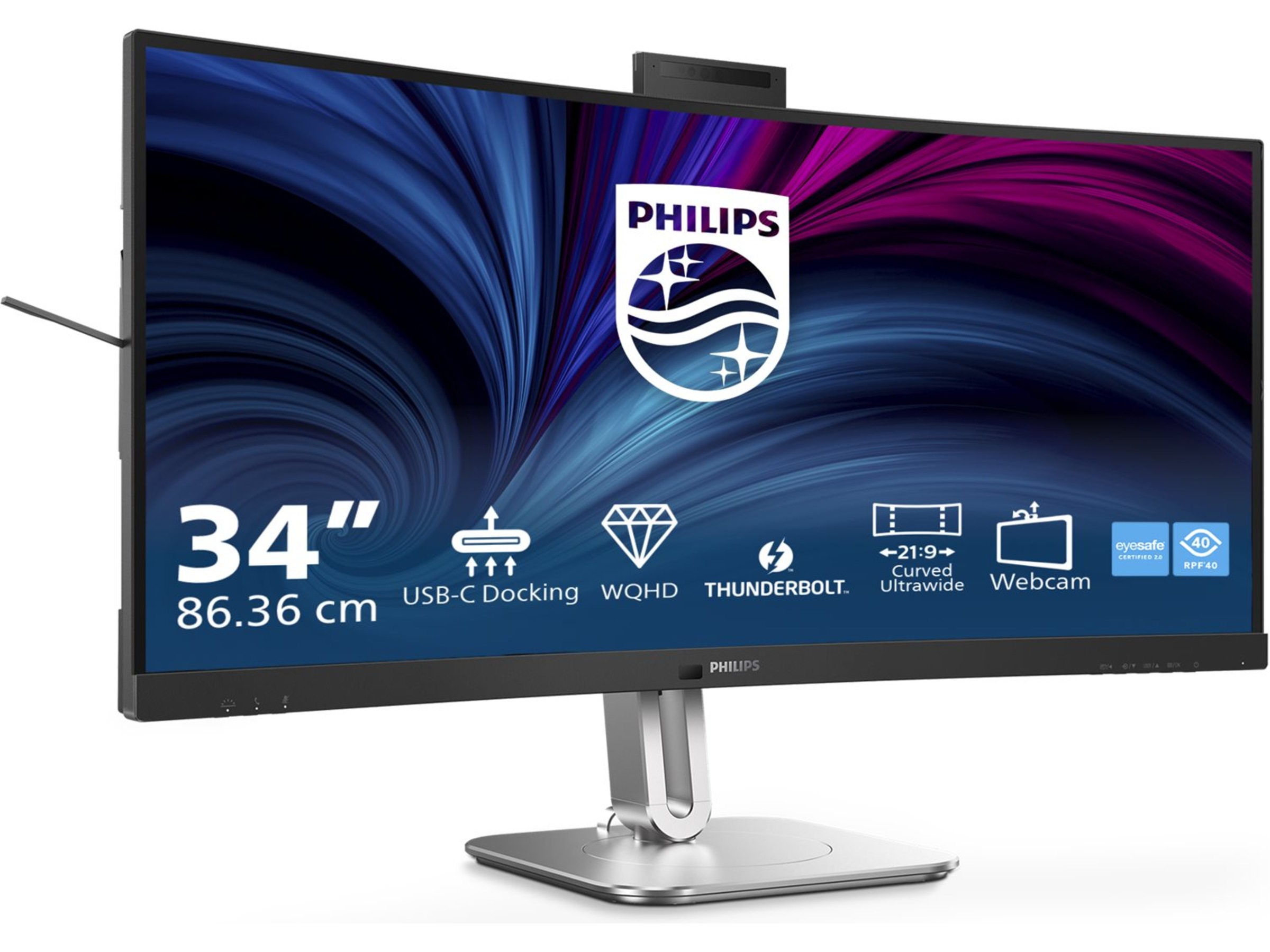 Philips 34" curved skærm 34B2U6603CH/00 Skærme