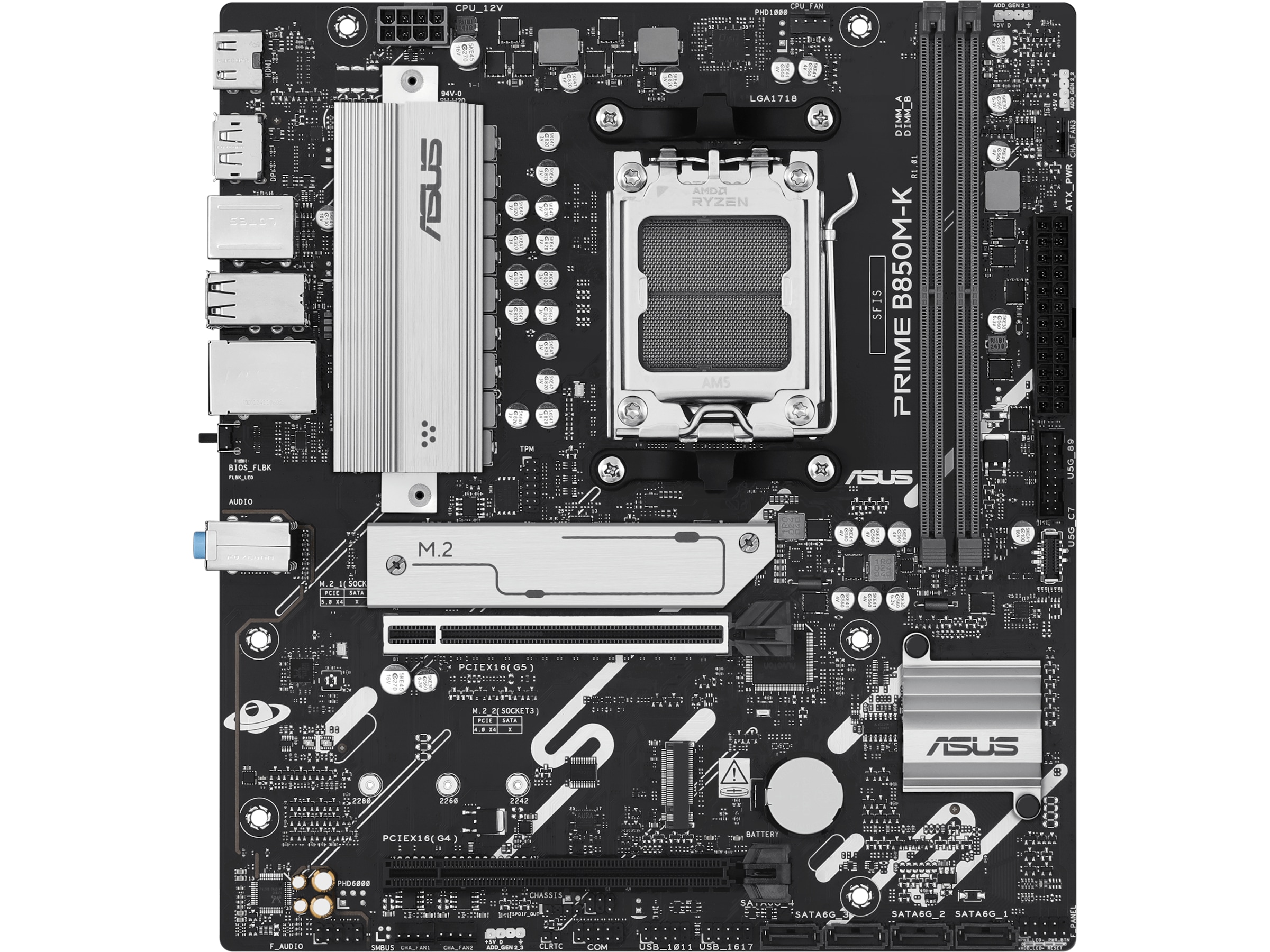 ASUS B850M-K PRIME D5 Bundkort AMD Socket