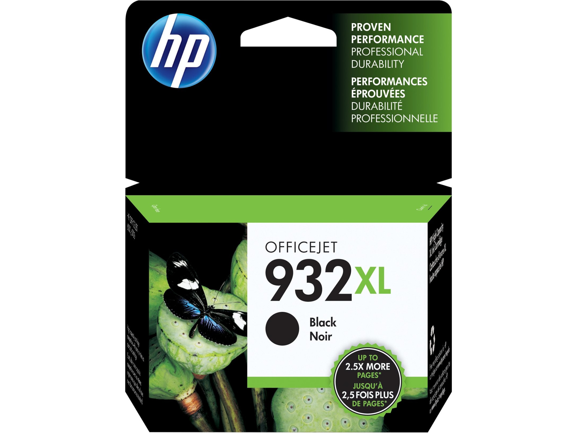 HP Blæk 932XL Sort Blækpatroner