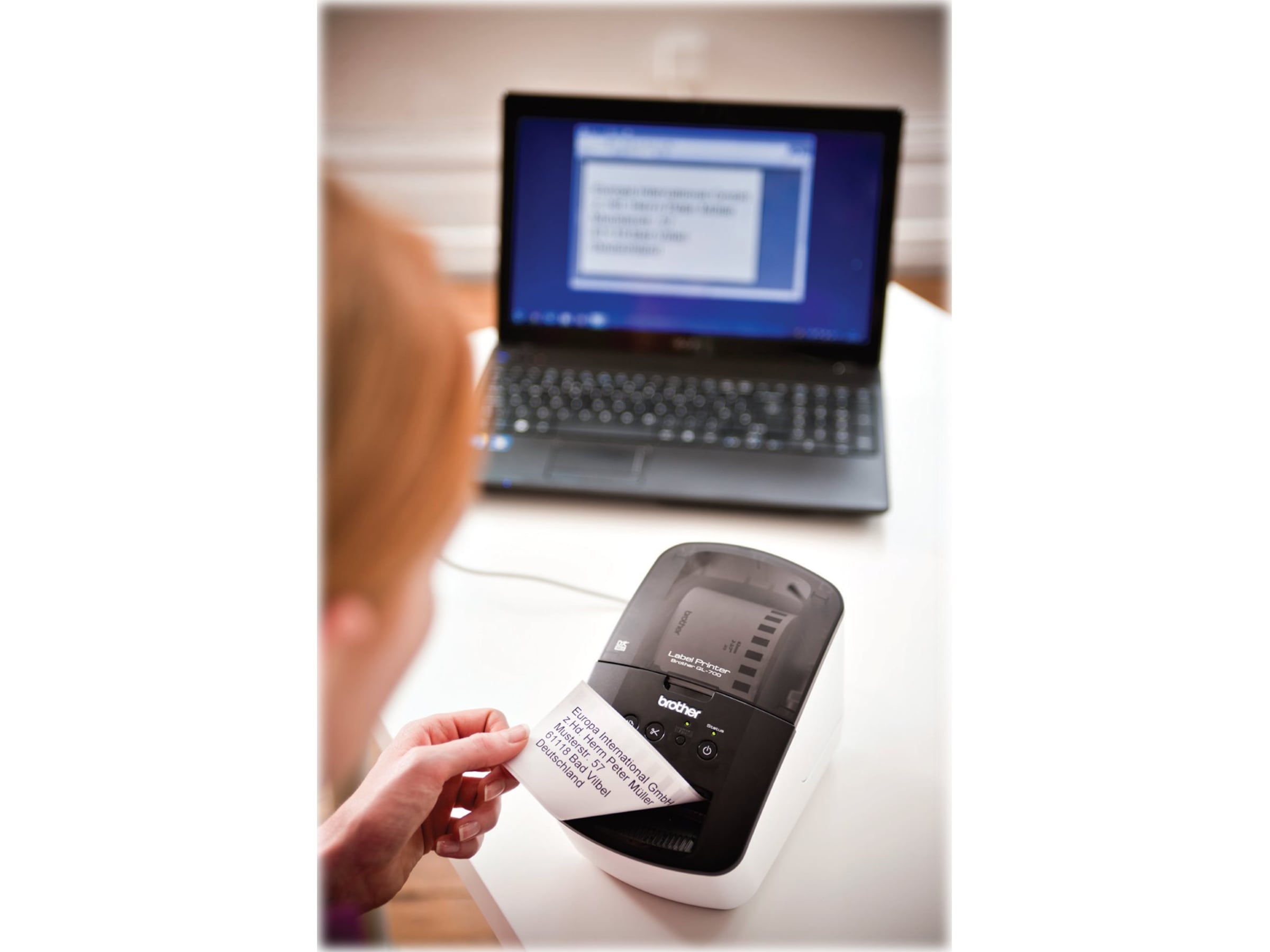 Brother QL700 Etiket & labelmaskine