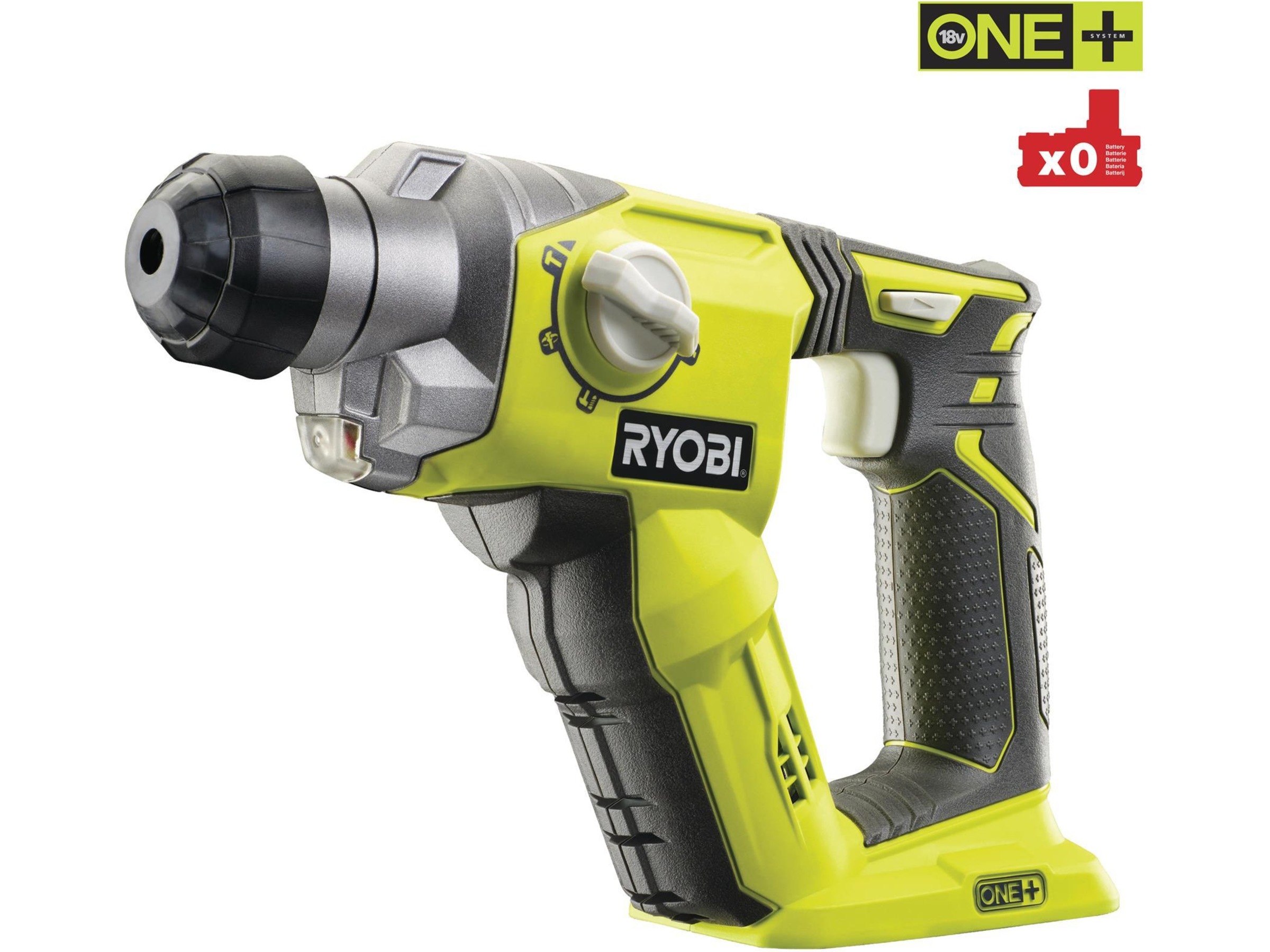 RYOBI SDSPLUS BOREHAMMER R18SDS0 Håndholdte elektriske boremaskiner