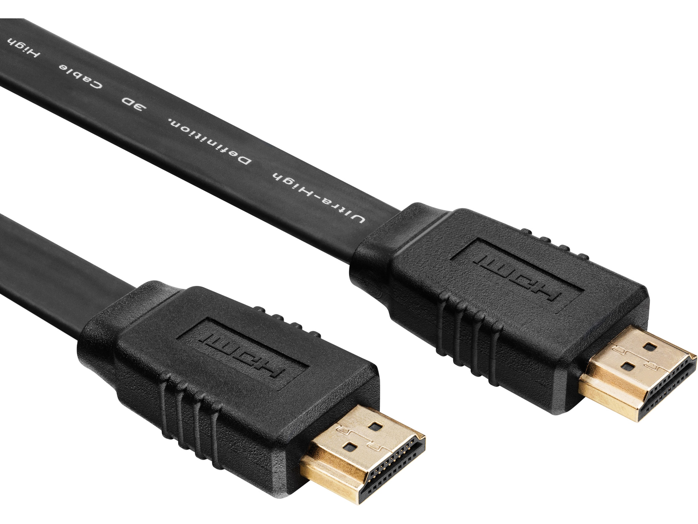HDMI kabel 2m (sort) HDMI-kabler