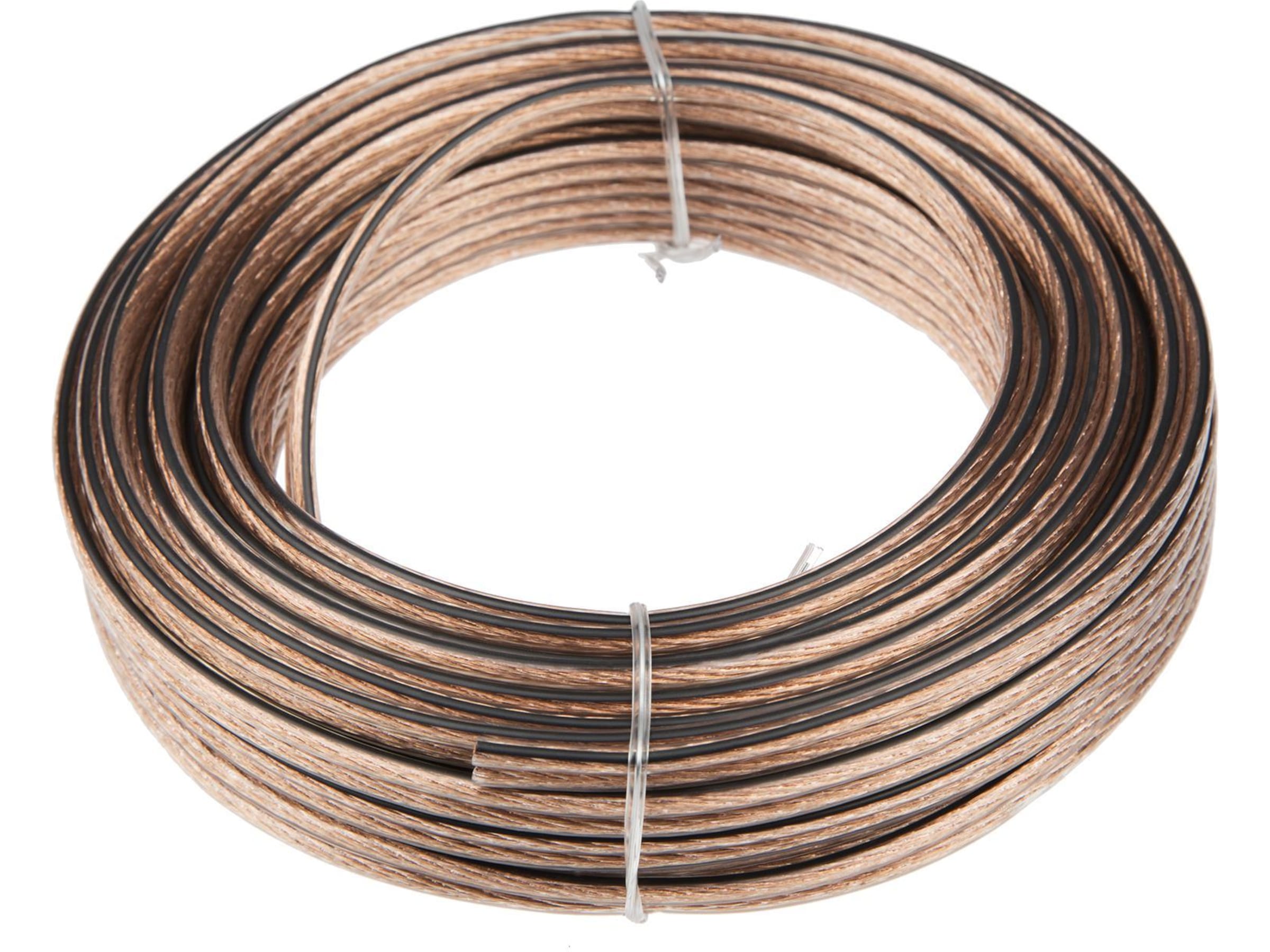 Højttalerkabel 20m (kobber) HiFi- & højttalerkabler