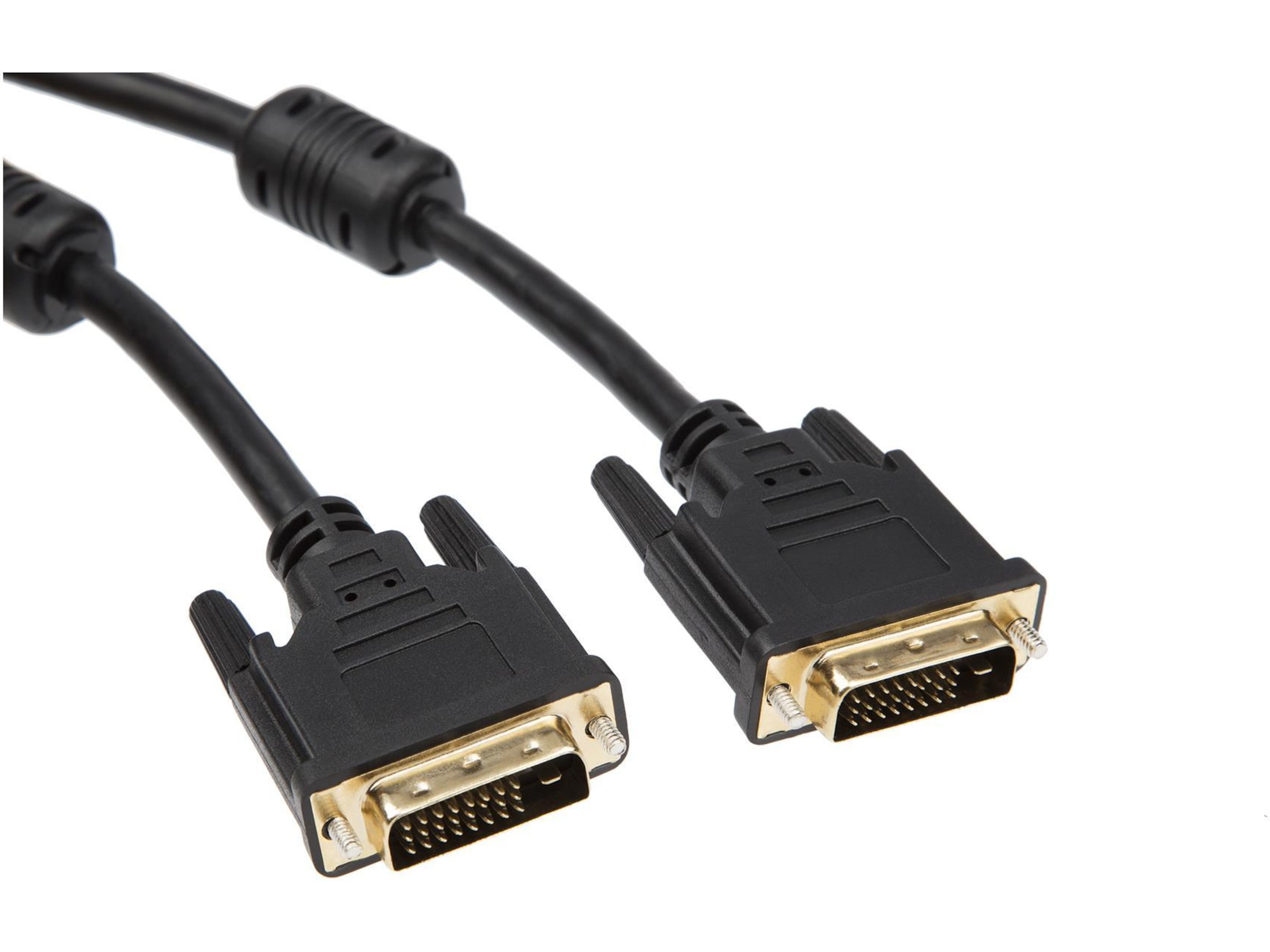 DVI-D kabel 2m (sort) Monitor