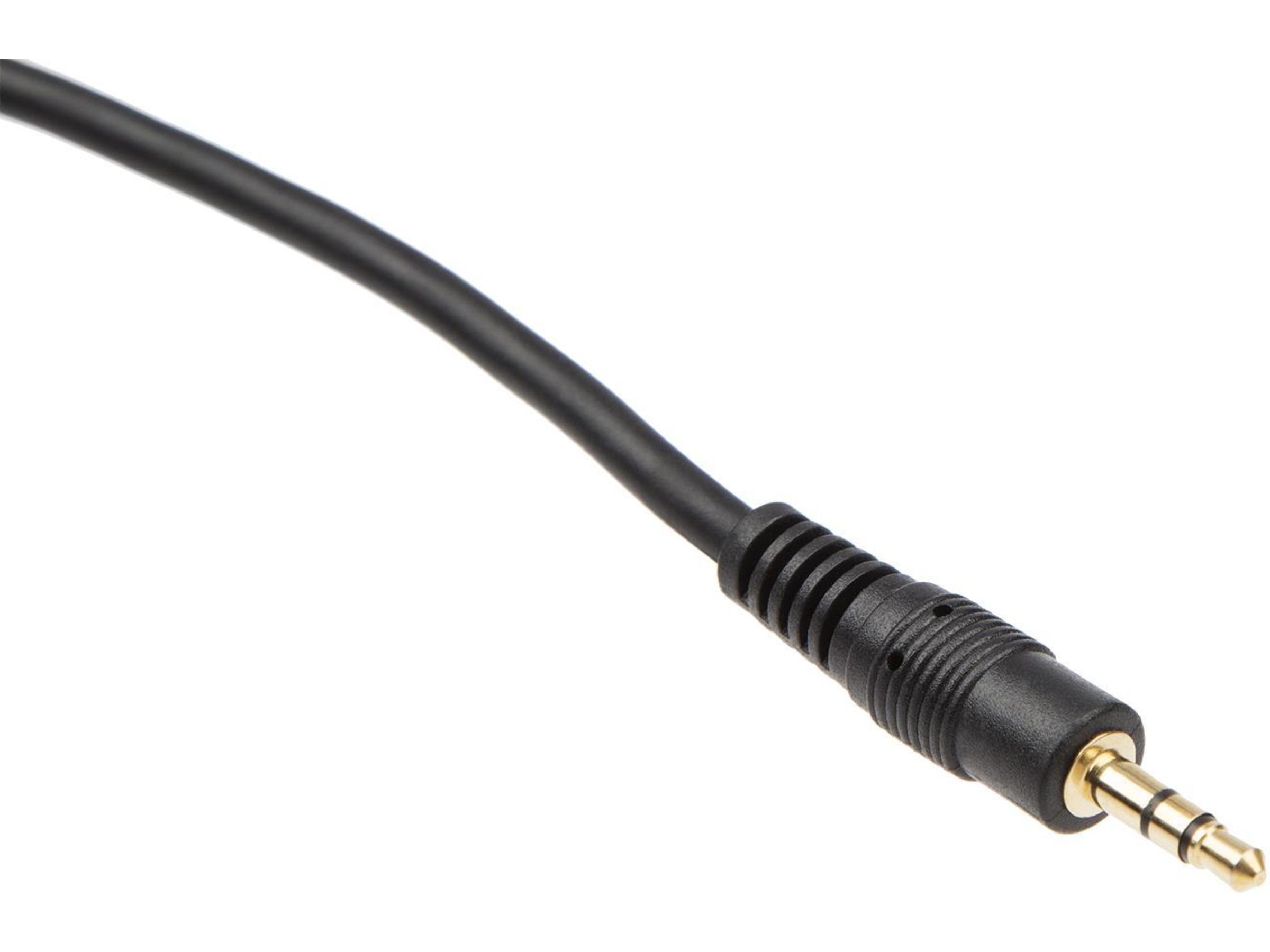 Minijack kabel 2m (sort) HiFi- & højttalerkabler