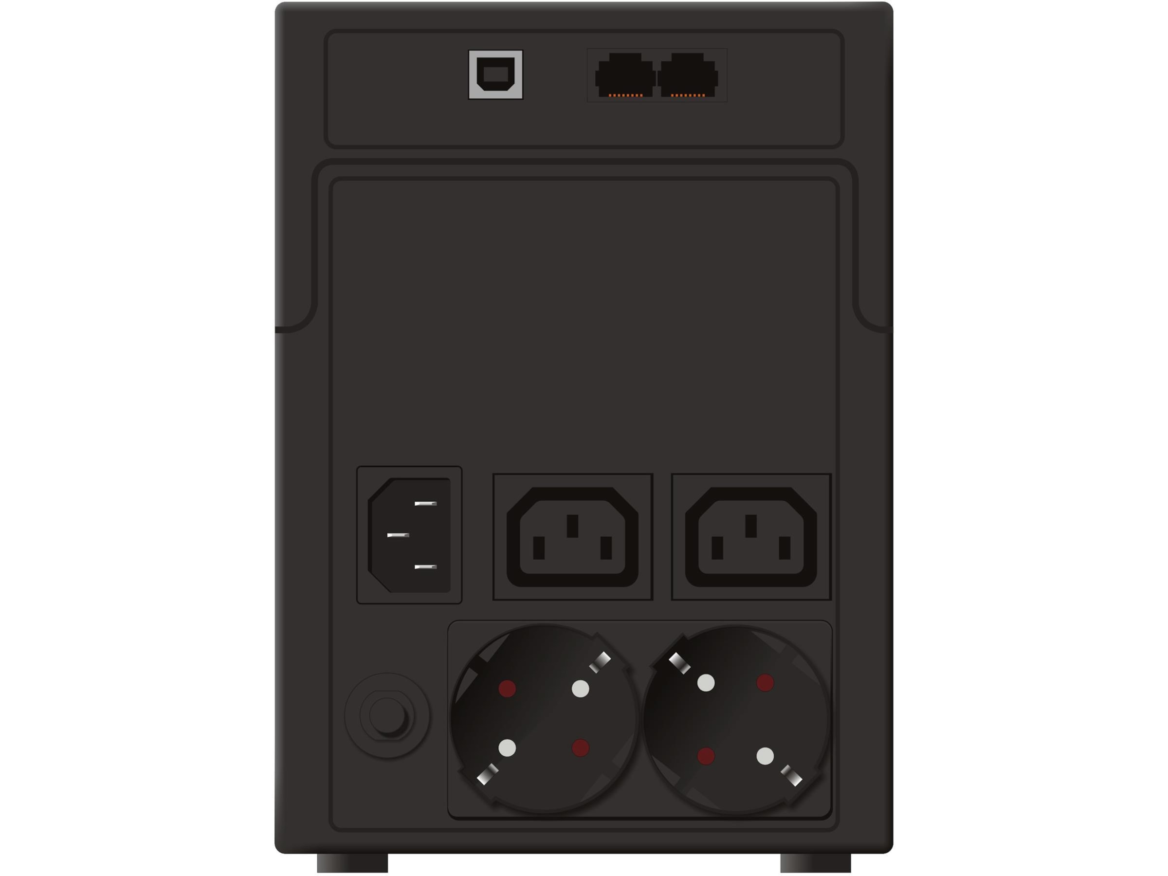 BlueWalker PW UPS VI 2200 SHL UPS og UPS-batteri