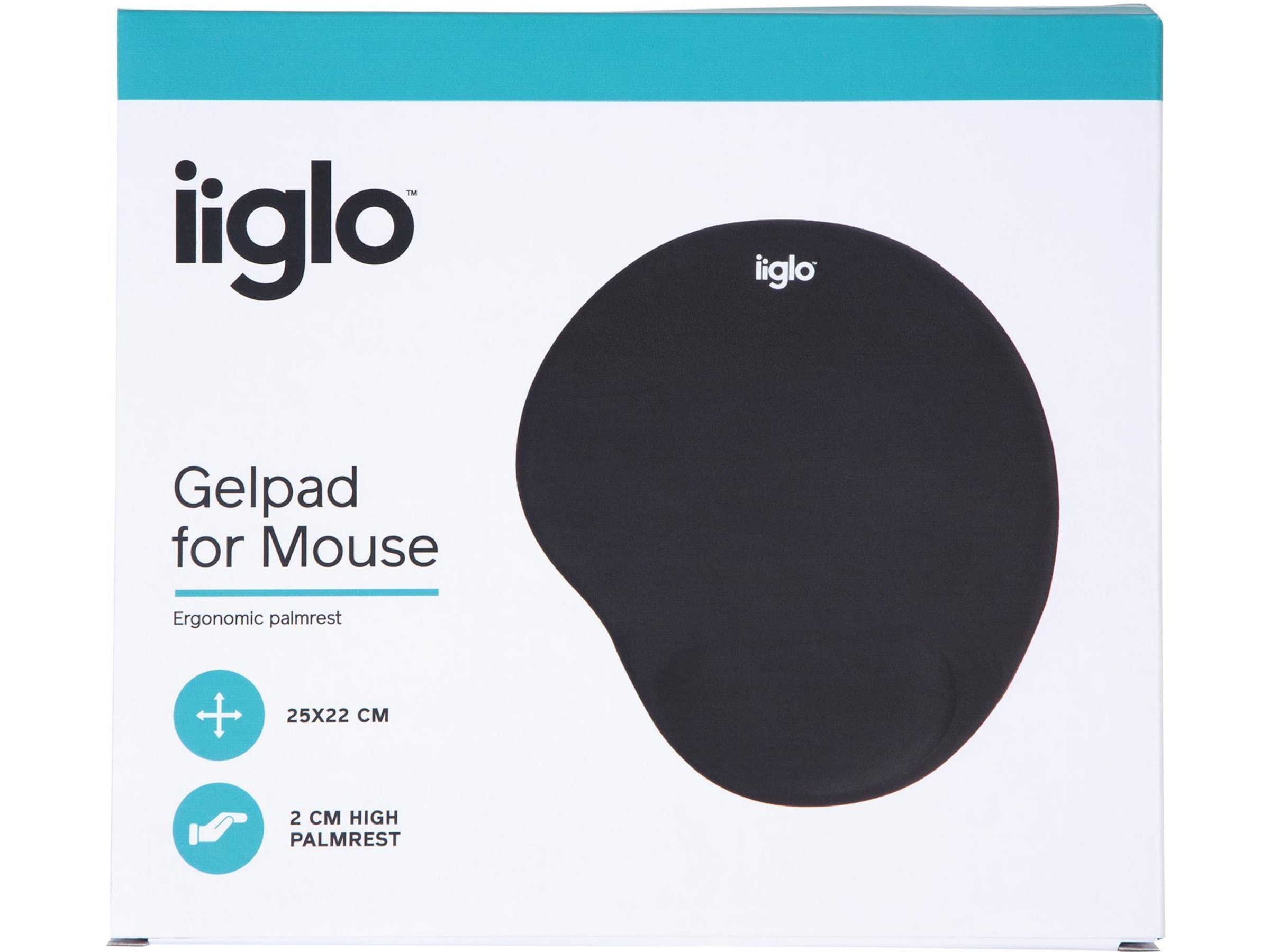iiglo Gelpad Musemåtte Ergonomiske