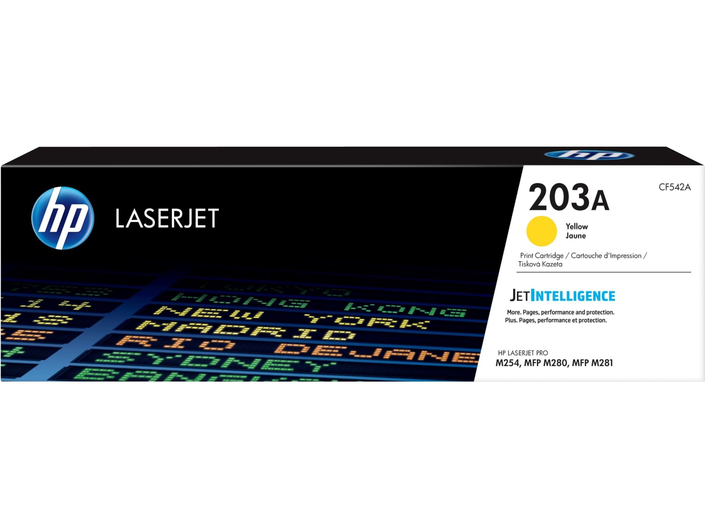 HP Toner 203A Gul Laser Toner