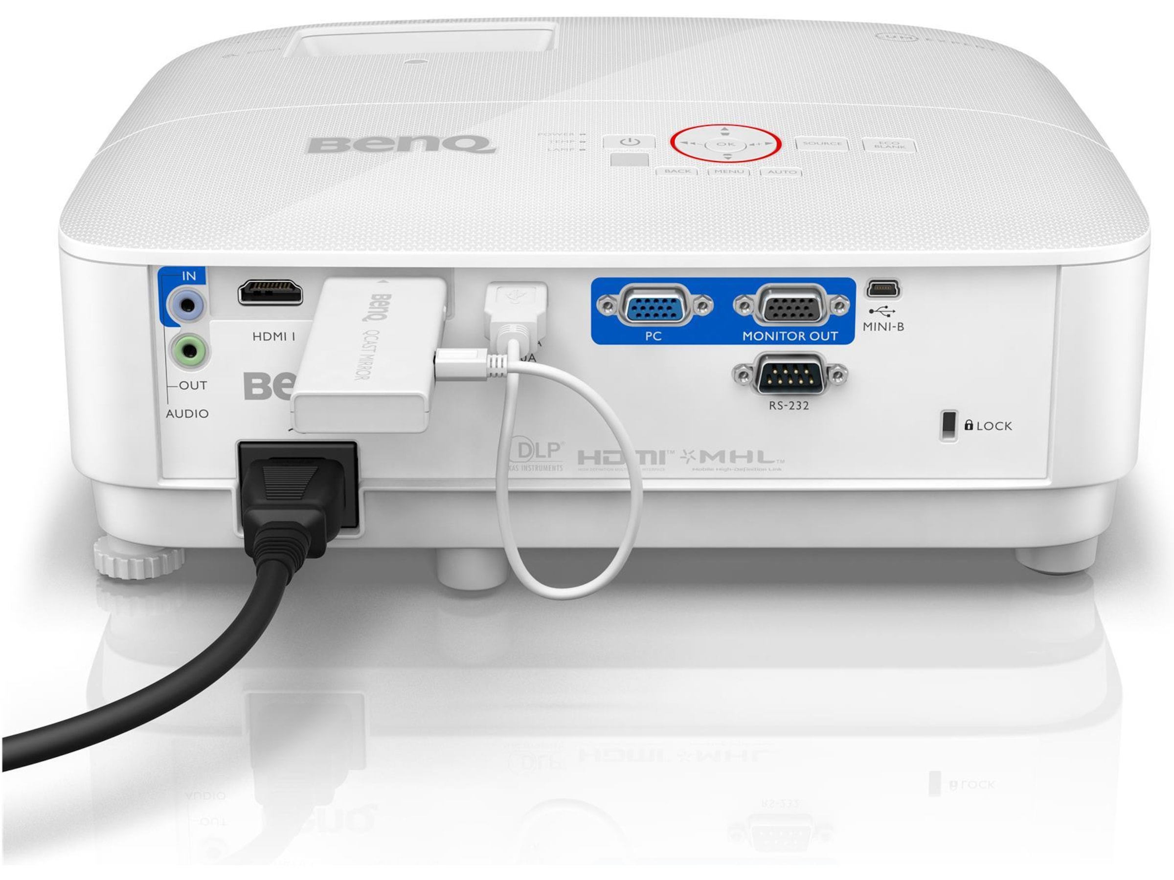 BenQ 3D DLP Projektor TH671ST Projektorer