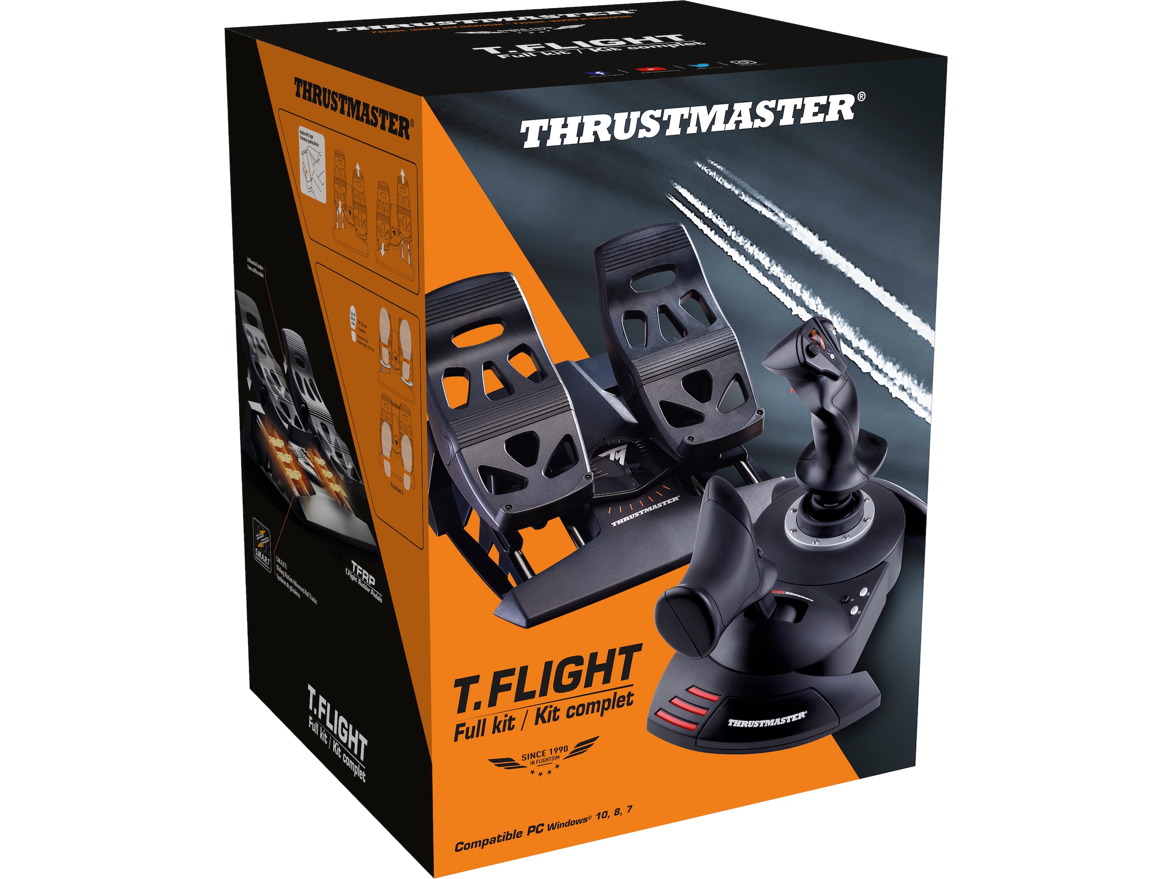 Thrustmaster T-Flight Full Kit Rat og pedaler