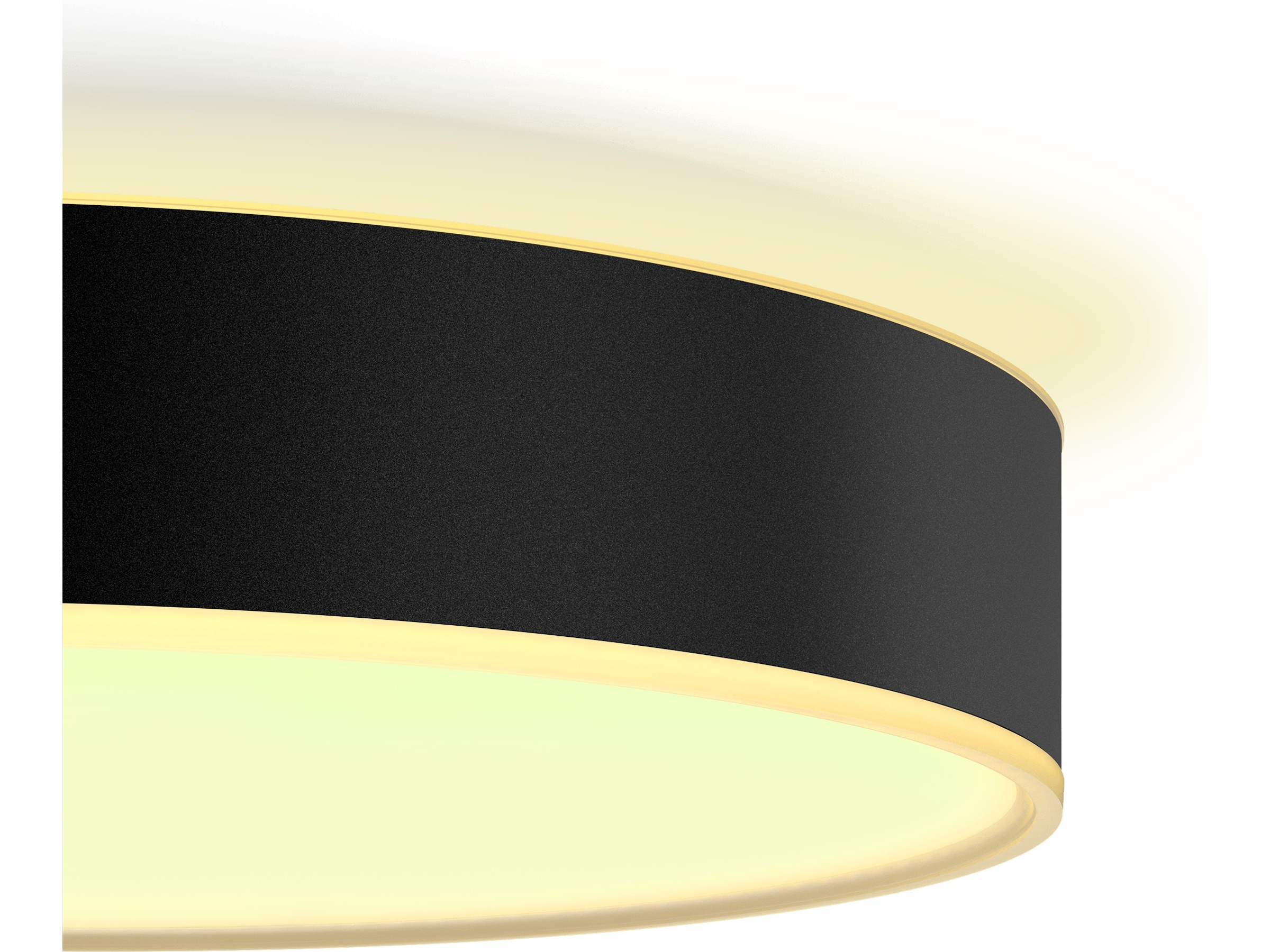 Philips Hue Enrave mellemstor loftlampe (sort) Loftlampe