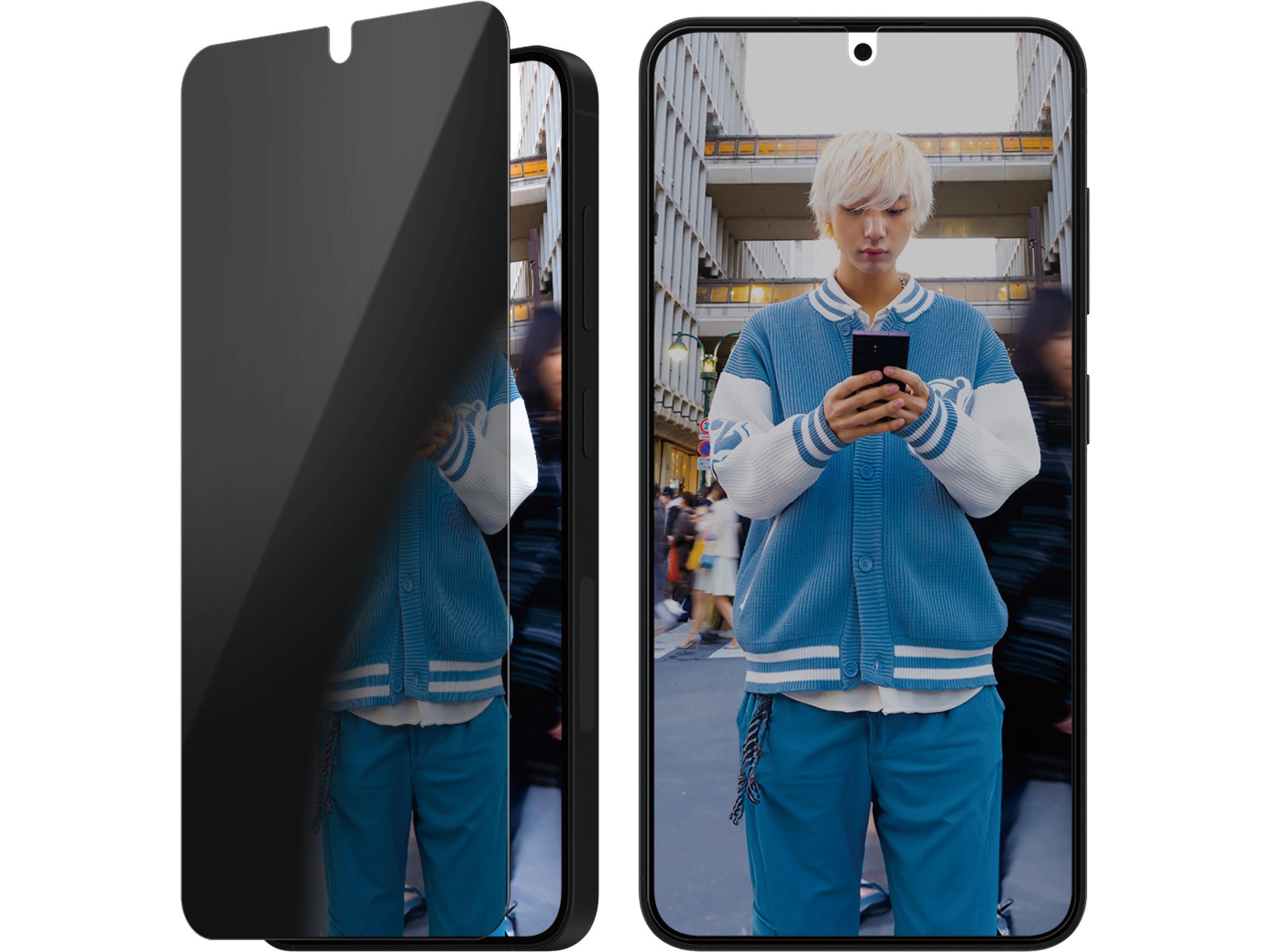 PanzerGlass Galaxy S25 Privacy Skærmbeskytter Skærmbeskyttelse mobiltelefon