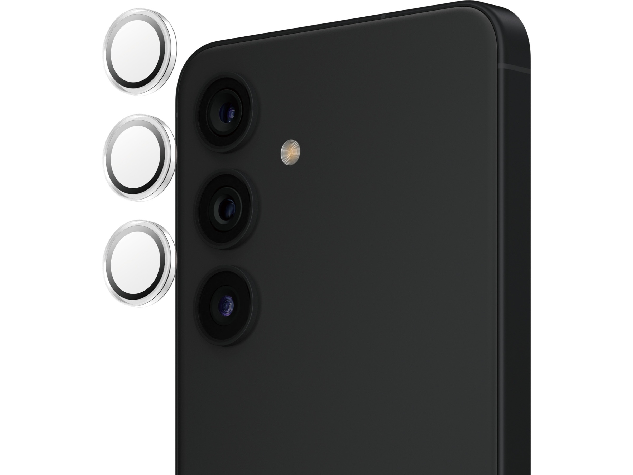 PanzerGlass Galaxy S25+ Hoops Linsebeskytter (gennemsigtig) Skærmbeskyttelse mobiltelefon