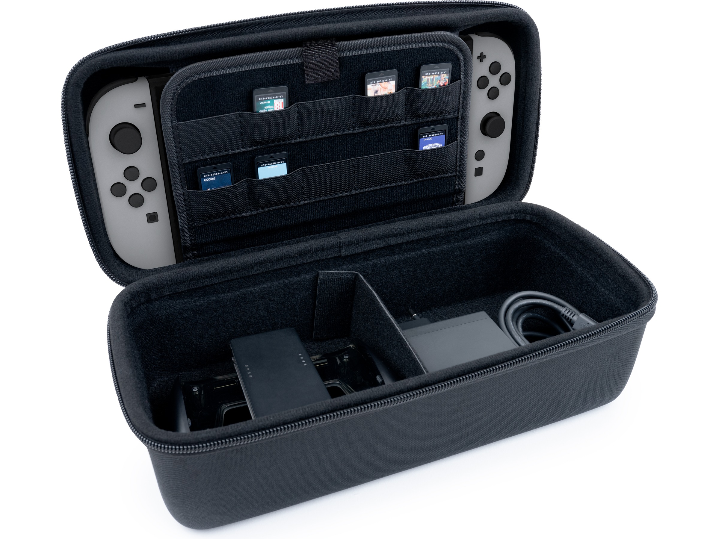 Nacon Hard Case Puch XL for Nintendo Switch 2 (sort) Tilbehør til spilkonsoller