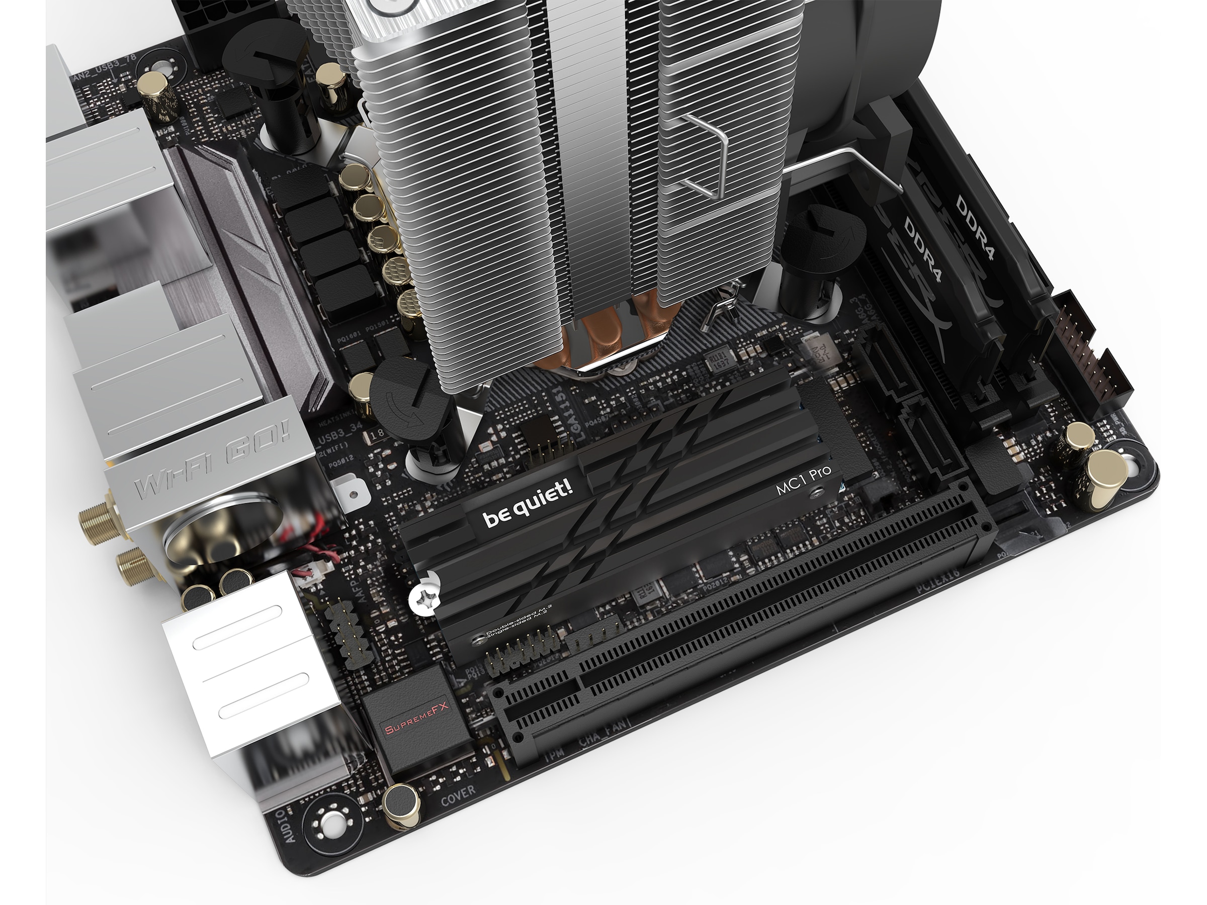 be quiet! MC1 PRO M.2 SSD køler Tilbehør
