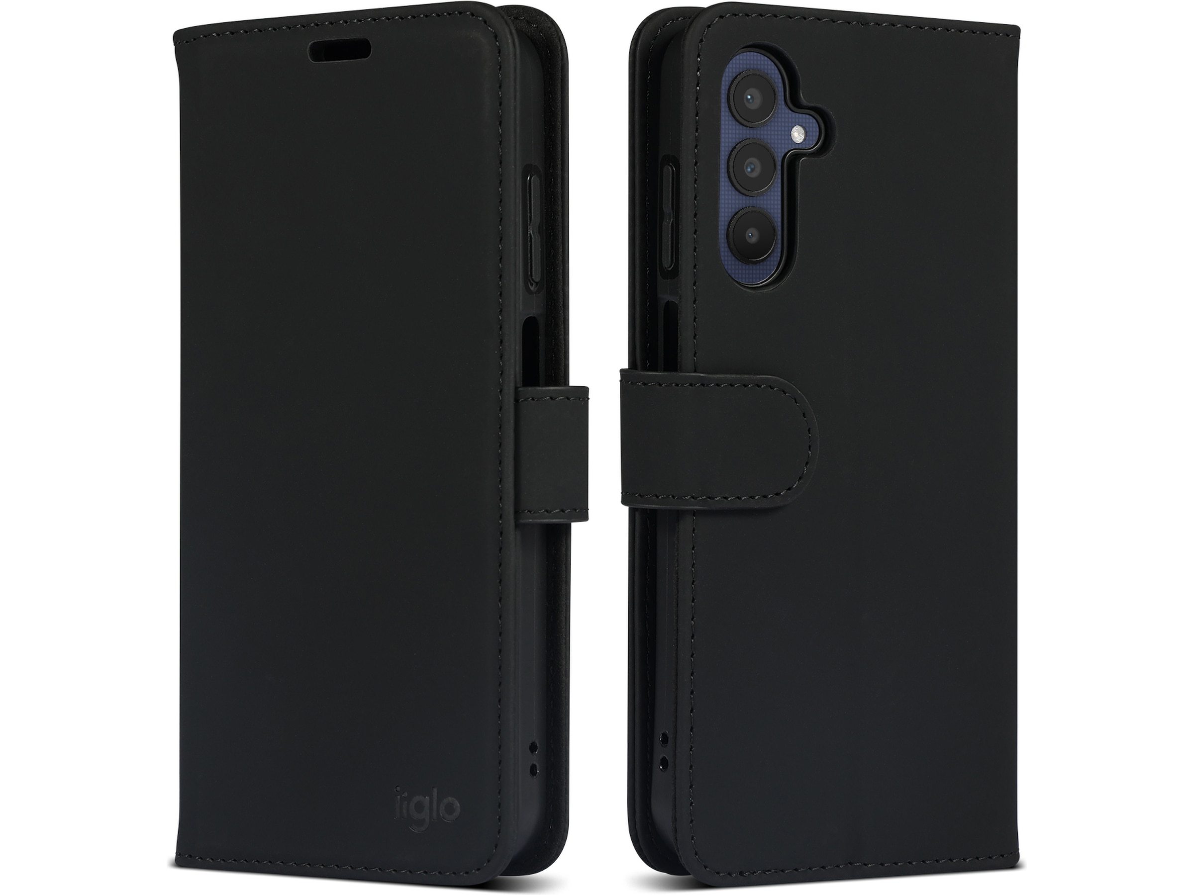 iiglo Samsung Galaxy A25 Wallet cover (sort) Mobilcover