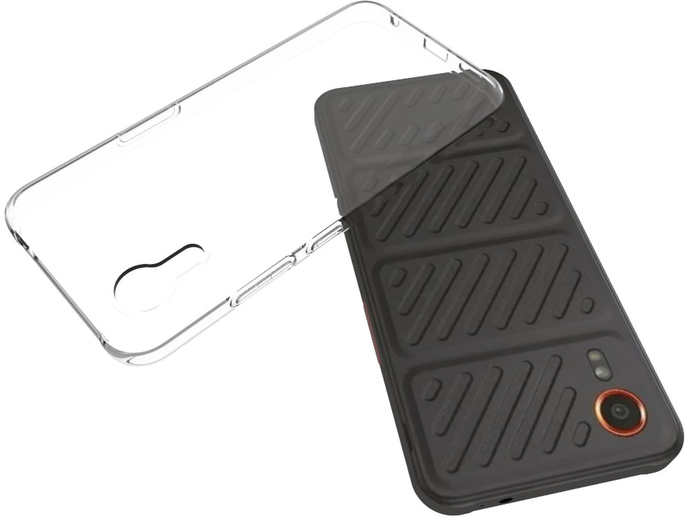 iiglo Samsung XCover 7 Silikone cover (gennemsigtig) Mobilcover