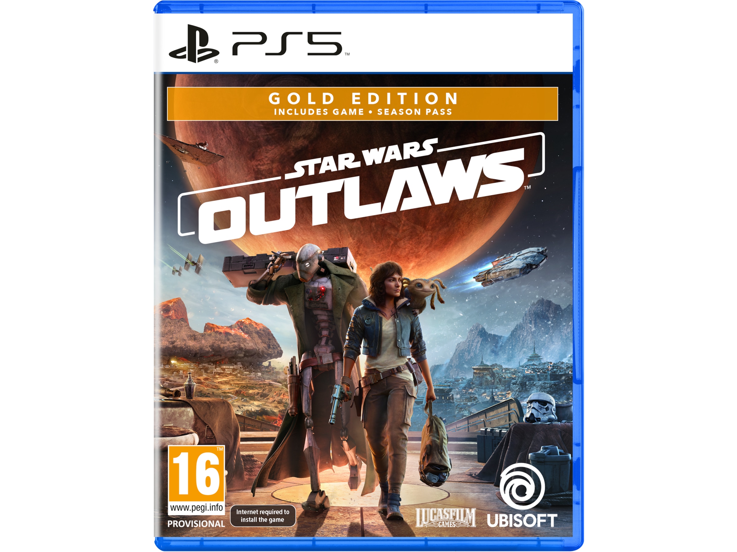 Star Wars Outlaws - Gold Edition Spil til Playstation 5