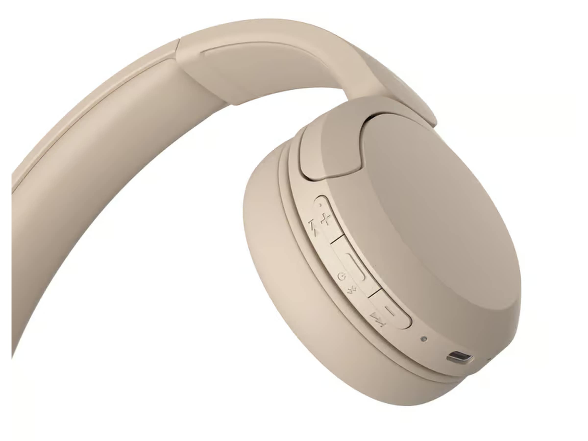 Sony WH-CH520 trådløse hovedtelefoner, On-Ear (beige) Høretelefoner