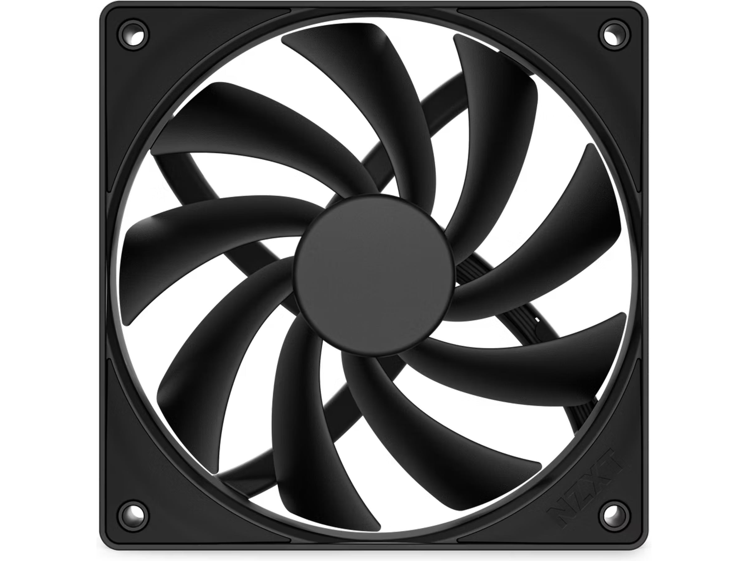 NZXT F120Q Quiet Airflow Ventilator (sort) Blæsere