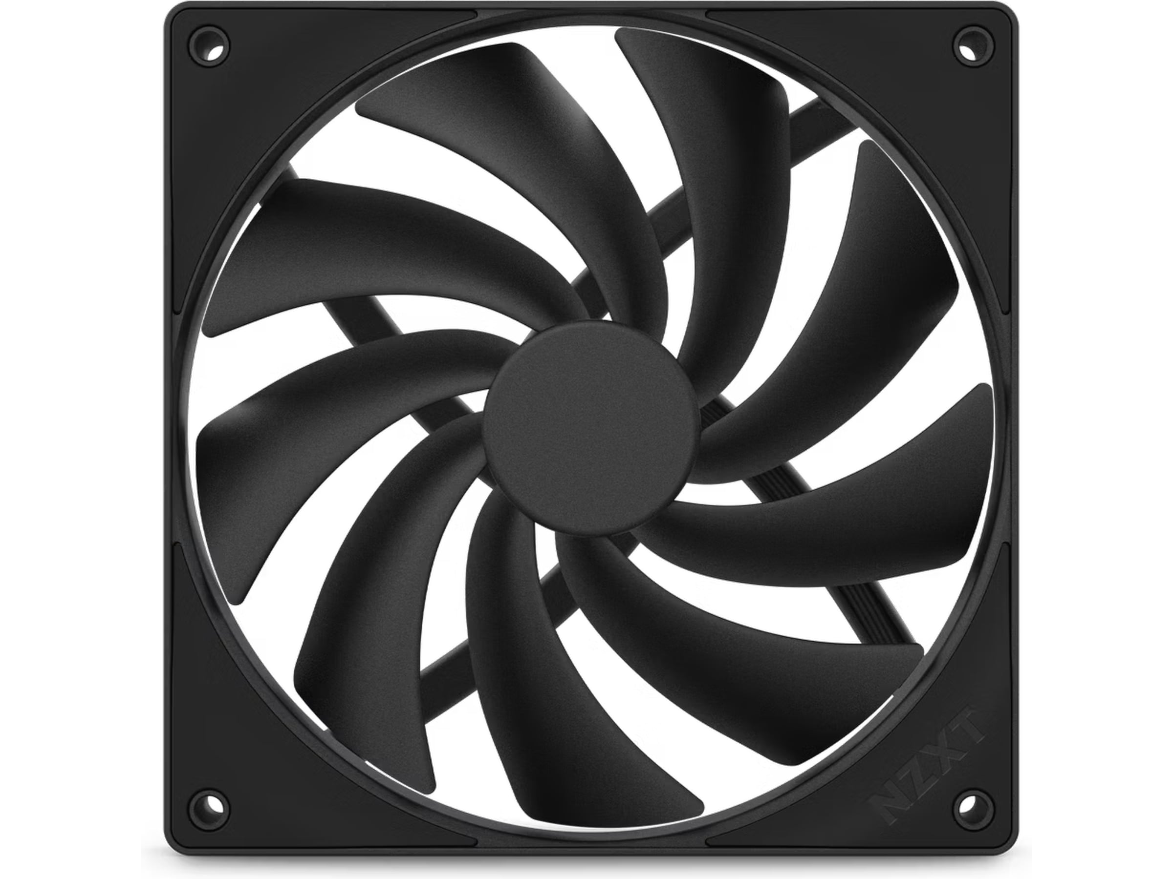 NZXT F140Q Quiet Airflow Ventilator (sort) Blæsere