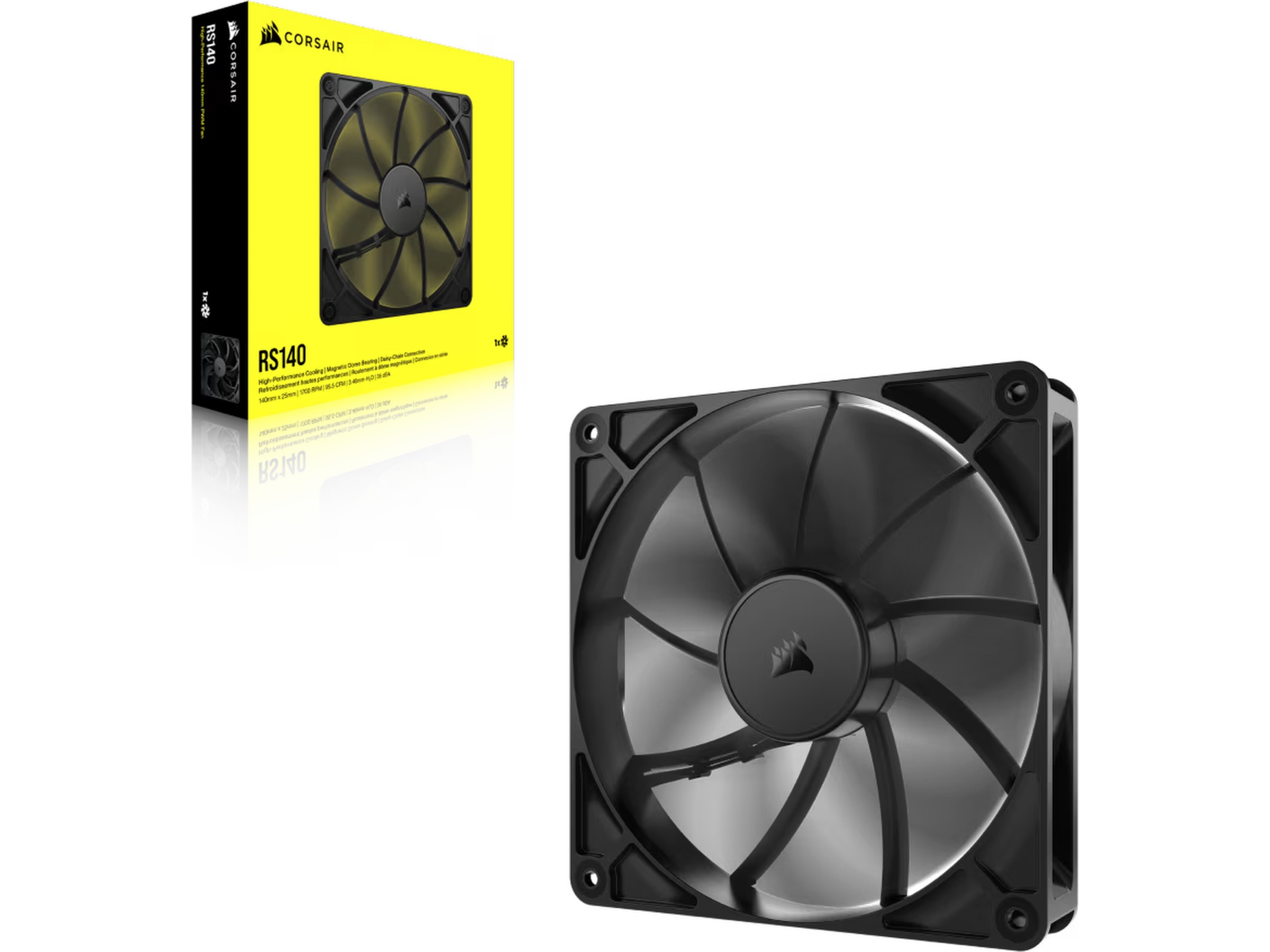 Corsair RS140 Ventilator (sort) Blæsere