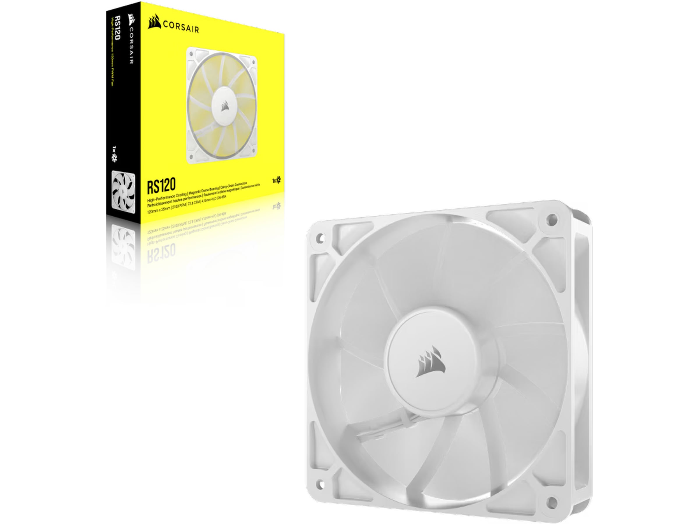 Corsair RS120 Ventilator (hvidt) Blæsere