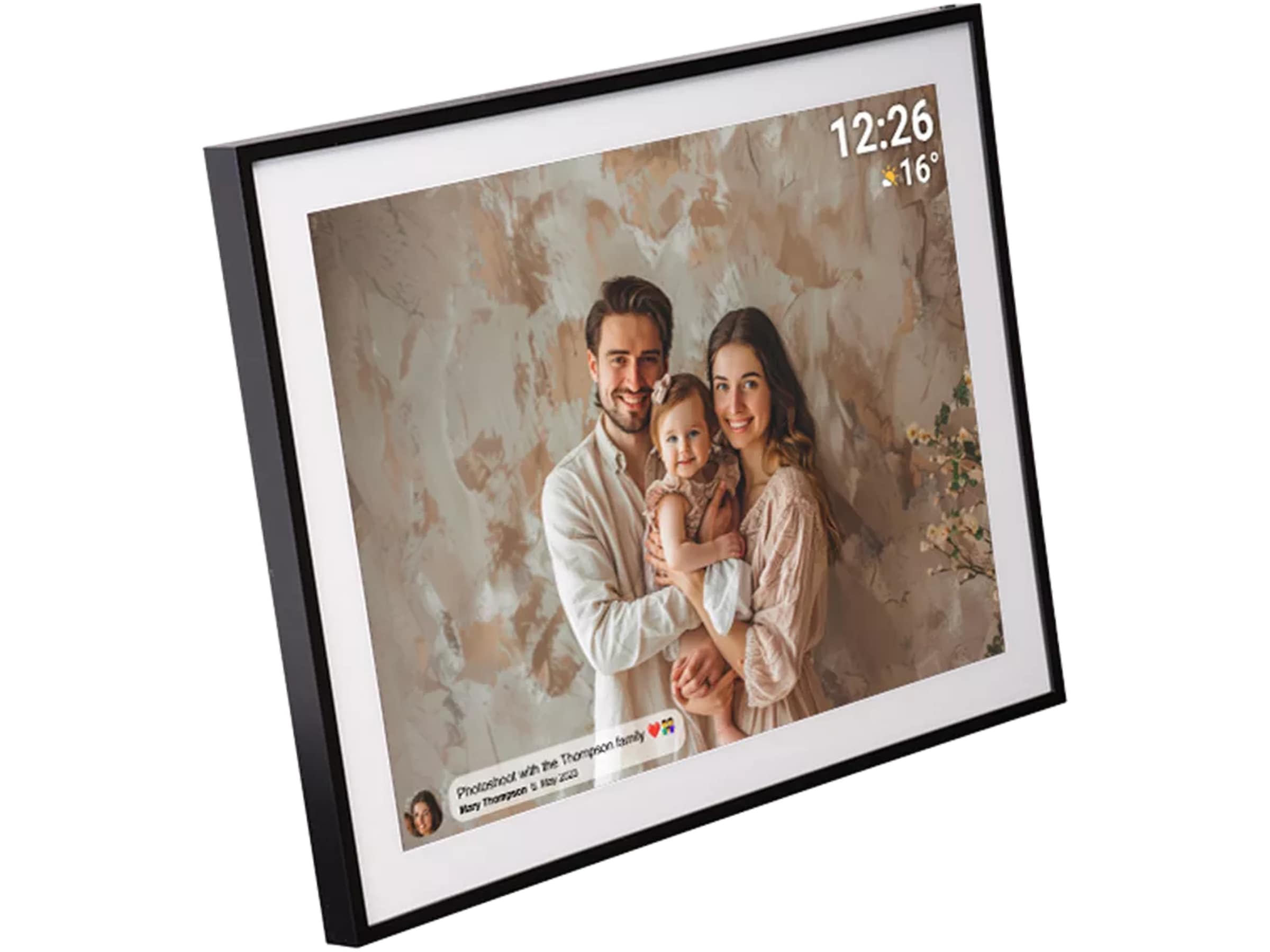 Denver PFF-1970 19" digital fotoramme (sort/hvid) TV-rammer & tilbehør